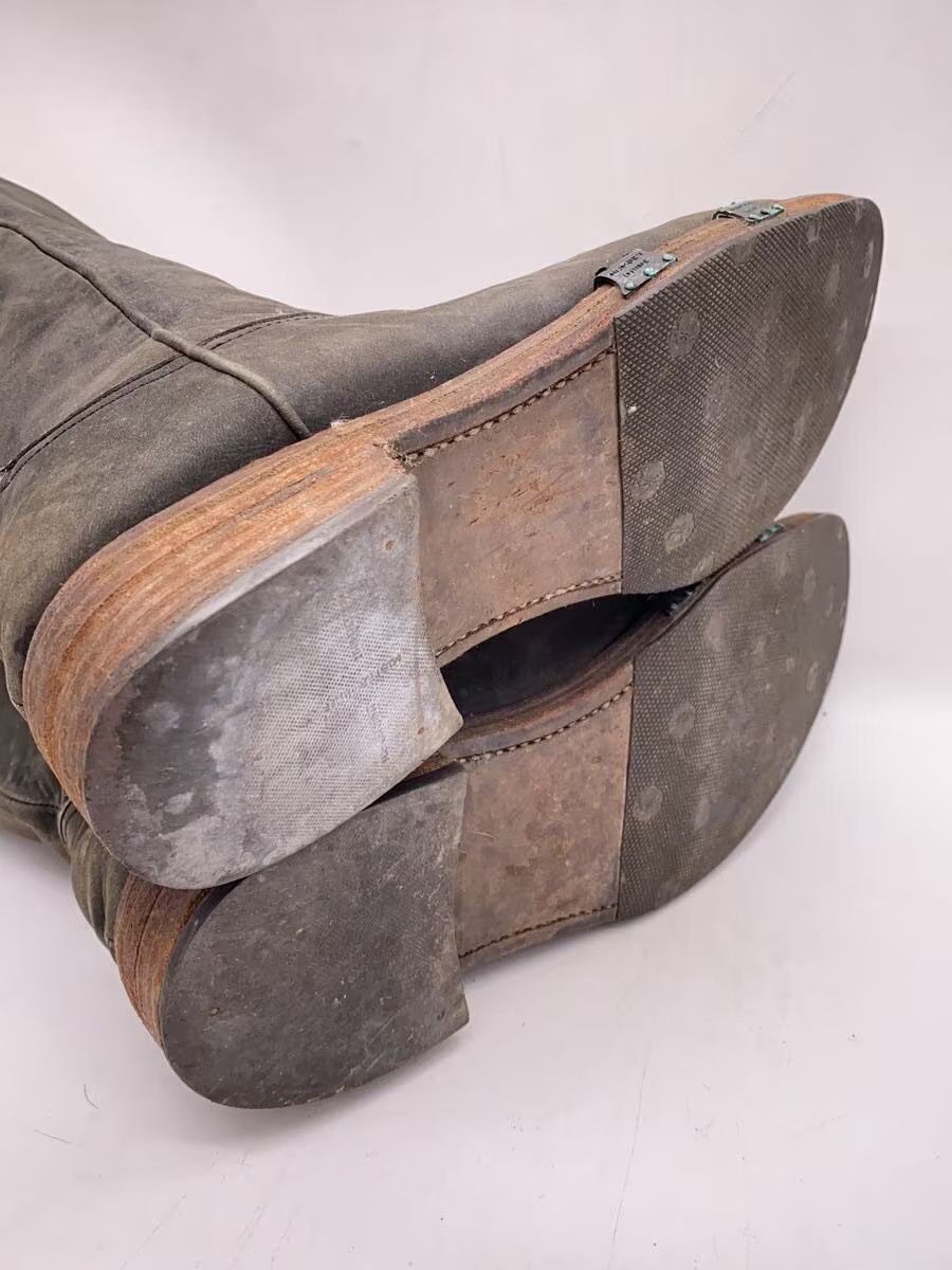 Number (N)ine SS07 "About a Boy" Suede Leather Western Boots Size US 8 / EU 41 - 5 Thumbnail