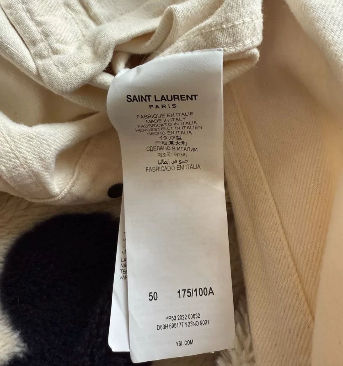 Saint Laurent Paris × Yves Saint Laurent Saint Laurent jacket2412-Nextarrow Size US L / EU 52-54 / 3 - 5 Thumbnail