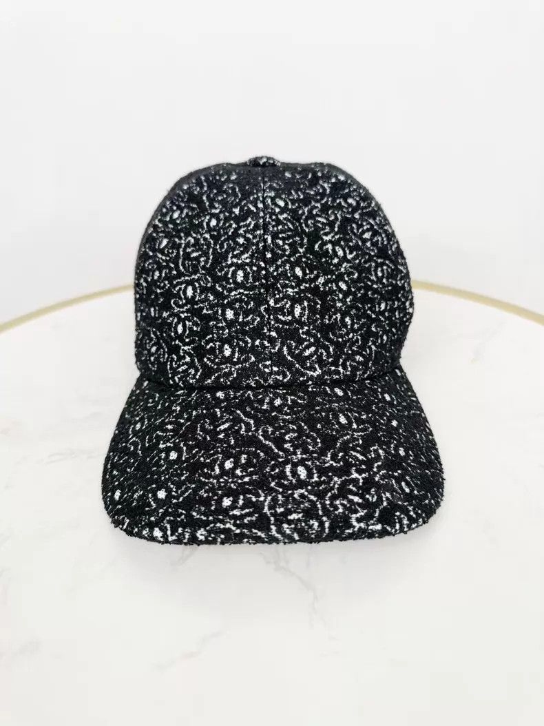 Chanel Chanel Black double c full logo baseball cap Size ONE SIZE - 1 Thumbnail