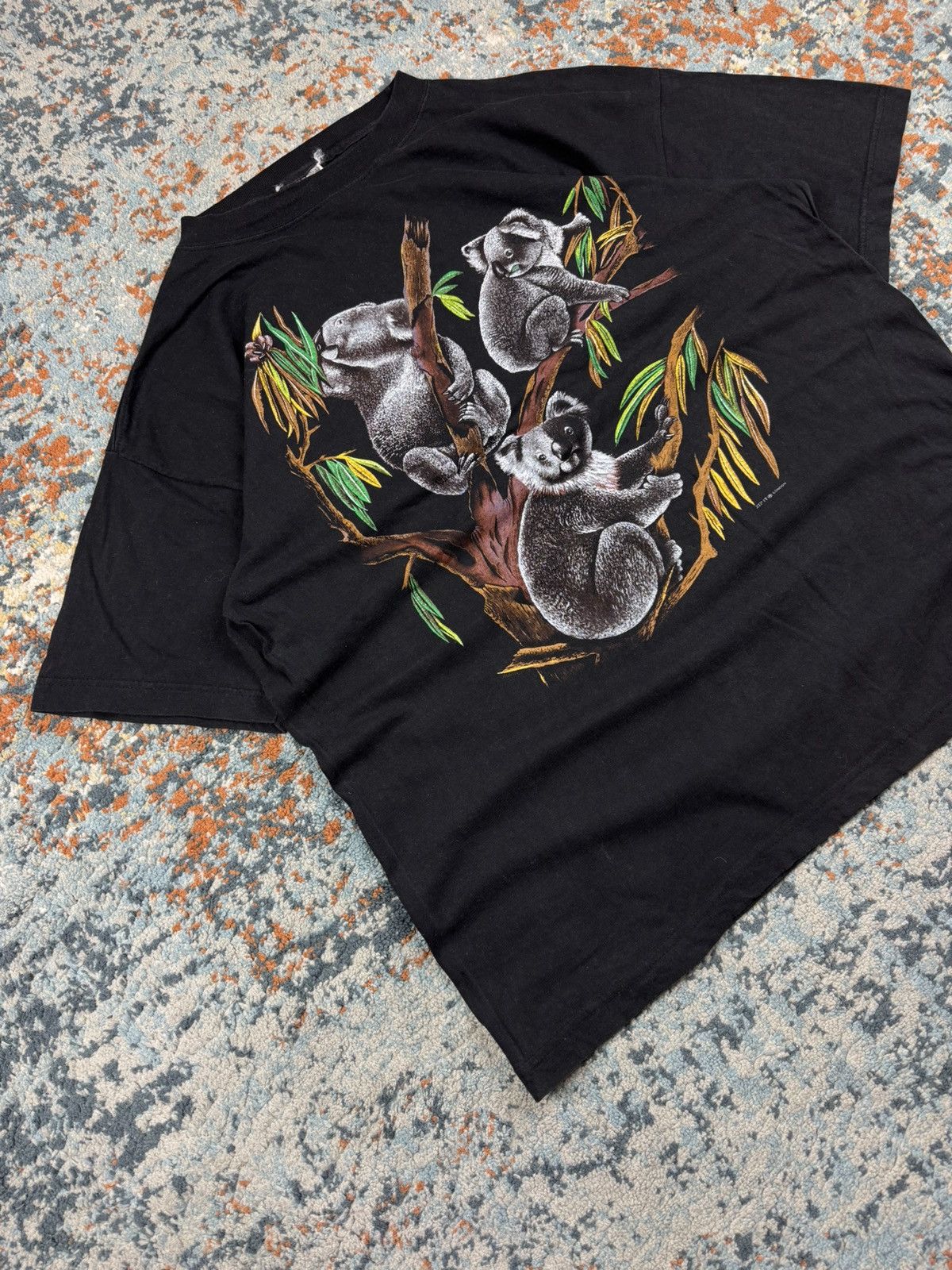 Vintage Vintage 90s Koalas on the eucalyptus tree graphic tee koala Size US XL / EU 56 / 4 - 2 Thumbnail