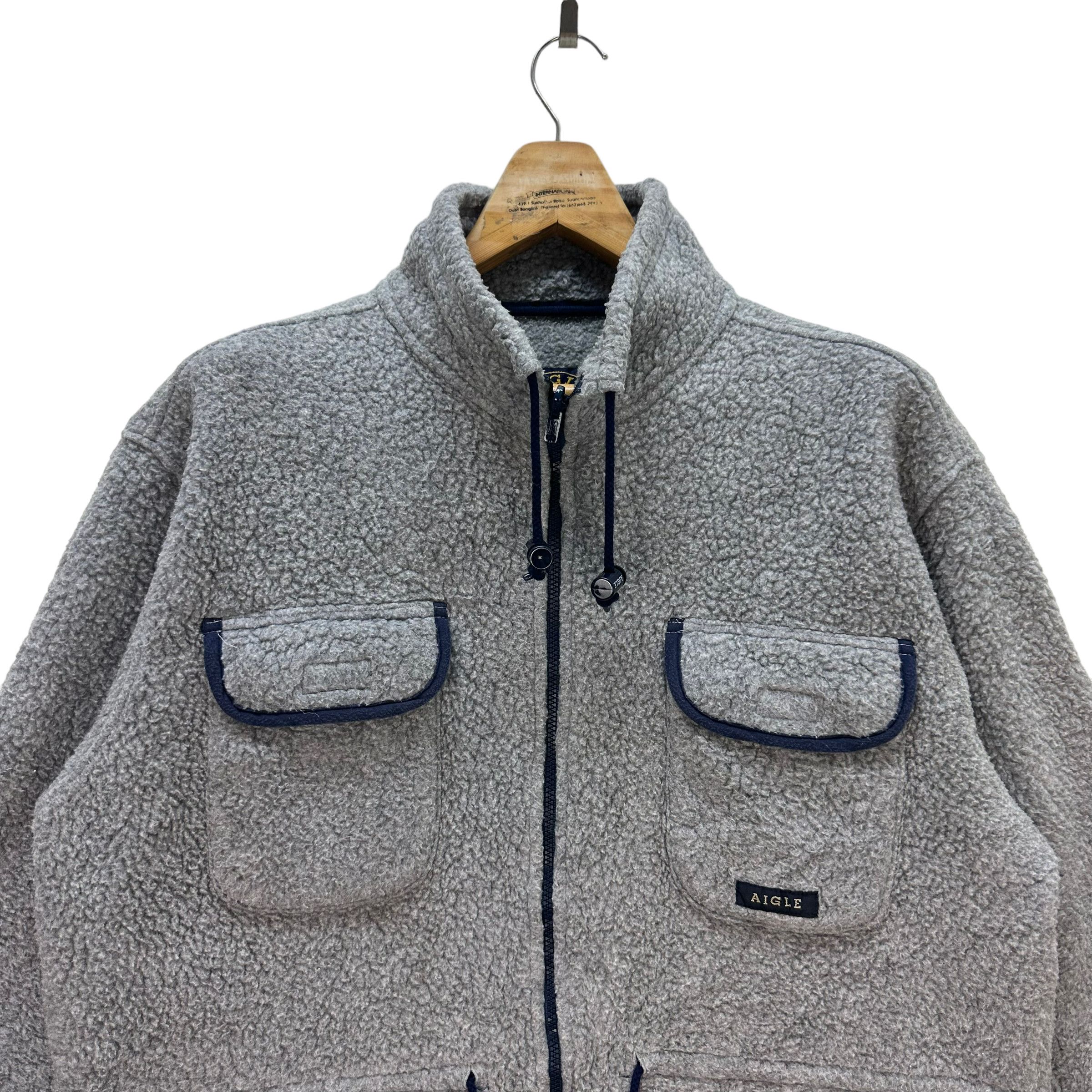 Aigle AIGLE POLARTEC MULTI POCKET FLEECE JACKET #8327-004 Size US M / EU 48-50 / 2 - 2 Thumbnail