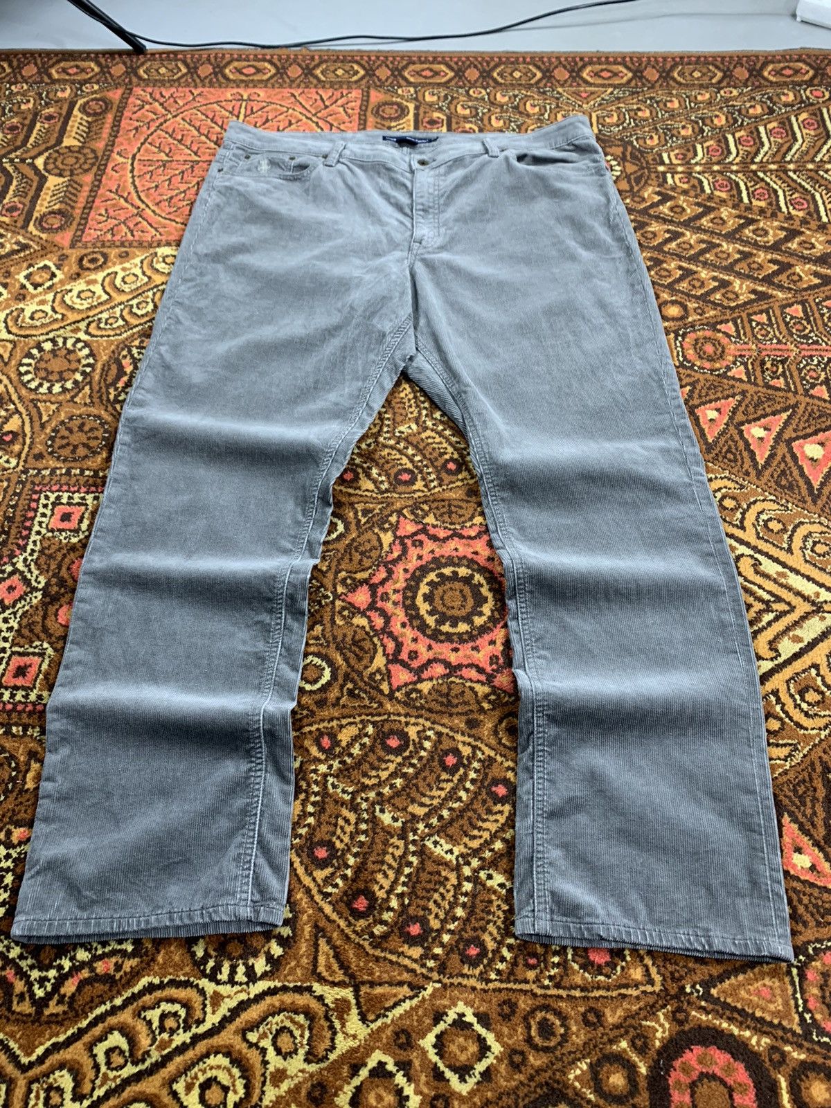 Polo Ralph Lauren × Ralph Lauren × Vintage 90s Polo Sport Ralph Lauren Corduroy Trousers Size US 35 - 4 Thumbnail