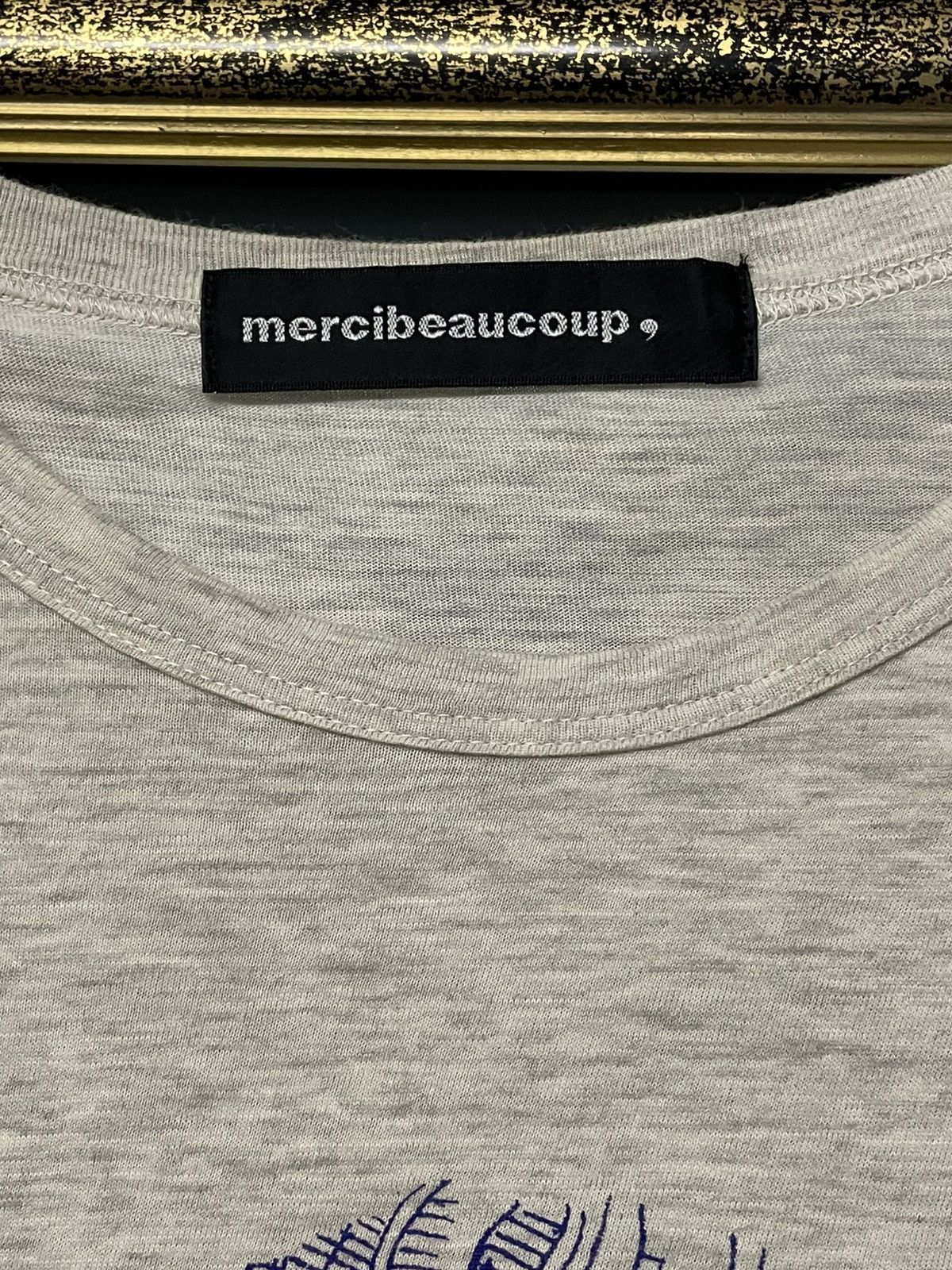 mercibeaucoup Vintage 1990s Japan IsseyMiyake - Mercibeaucoup Lion Art Tee Size US S / EU 44-46 / 1 - 7 Thumbnail