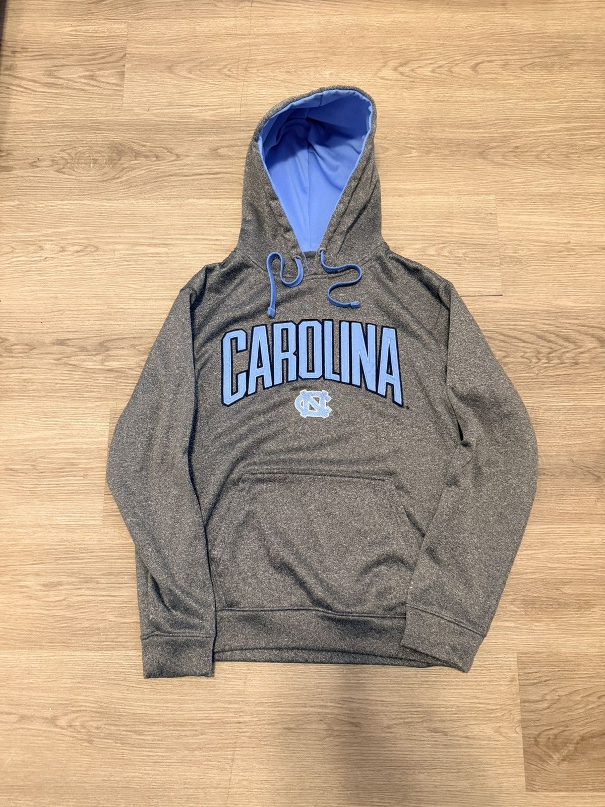 Champion Dark grey & sky blue UNC/champion hoodie Size US S / EU 44-46 / 1 - 1 Thumbnail
