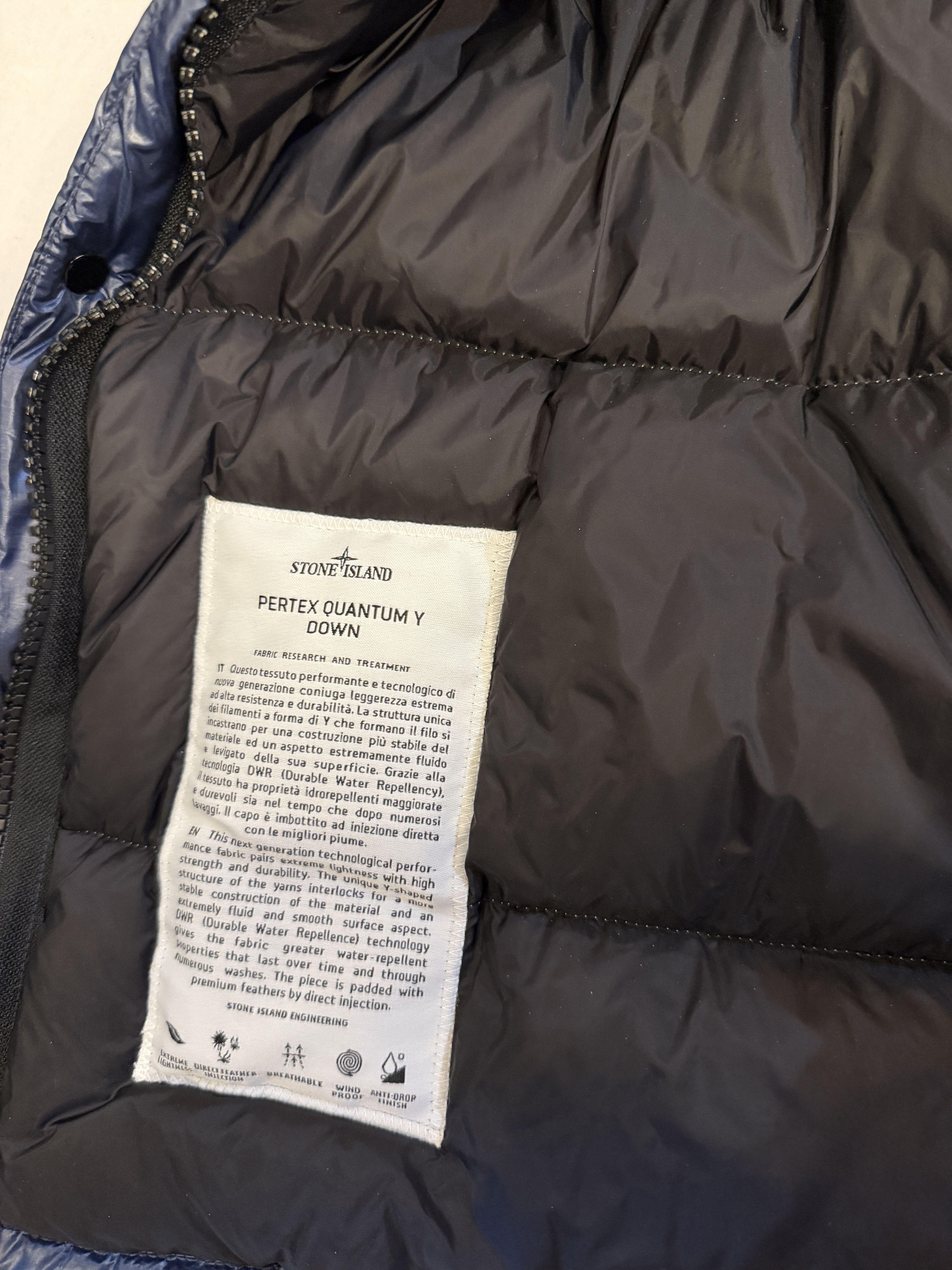 Stone Island Stone Island Pertex Quantum Y Down Vest Size US XXL / EU 58 / 5 - 5 Thumbnail