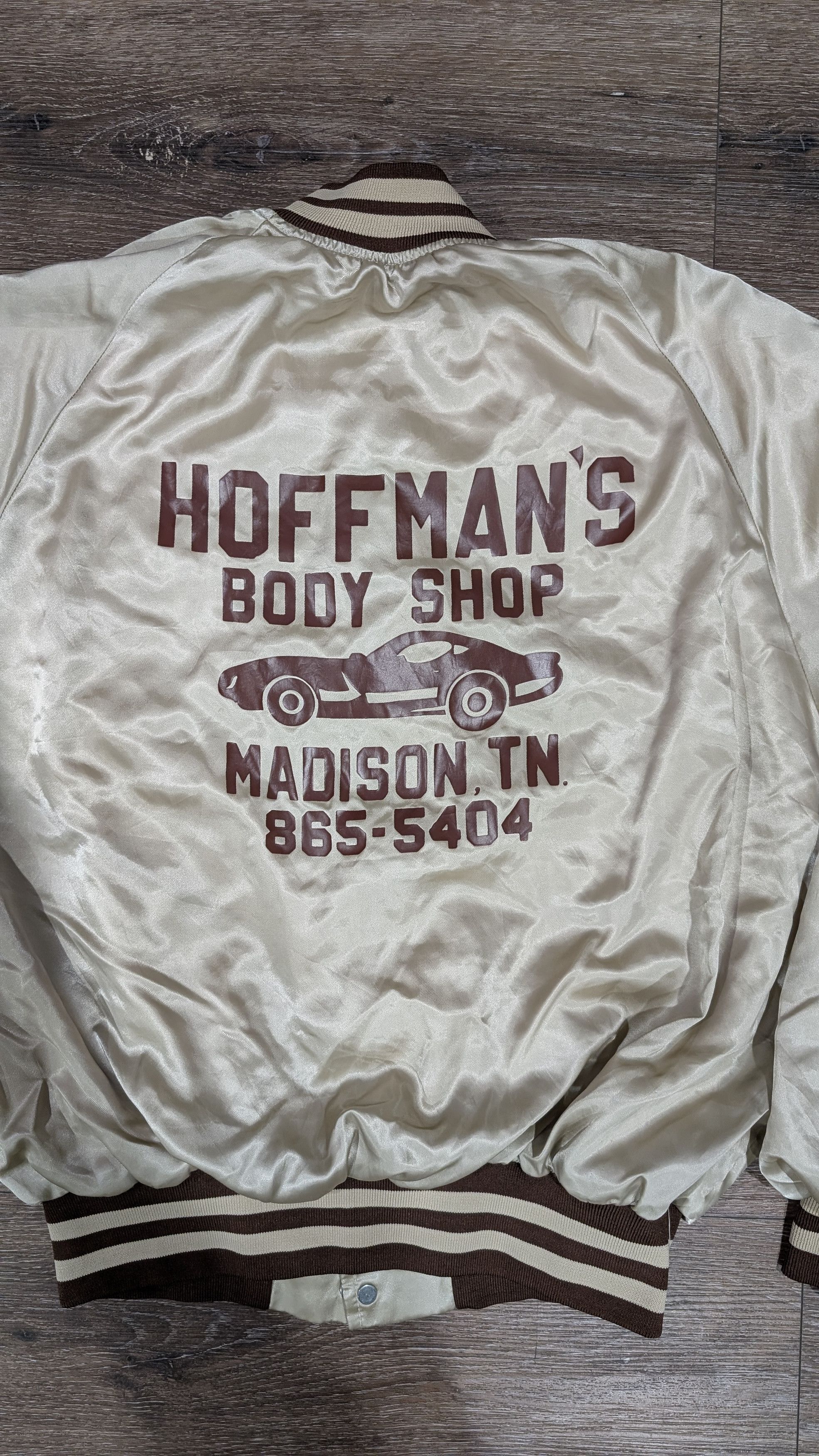 Other Vintage Hoffman's Body Shop Madison, TN bomber jacket - L Size US L / EU 52-54 / 3 - 2 Thumbnail