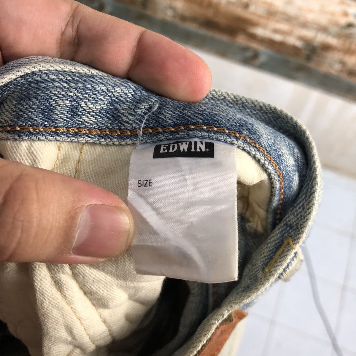 Edwin Edwin japan selvedge Blue Denim Pants #A2142 Size US 32 / EU 48 - 20 Thumbnail