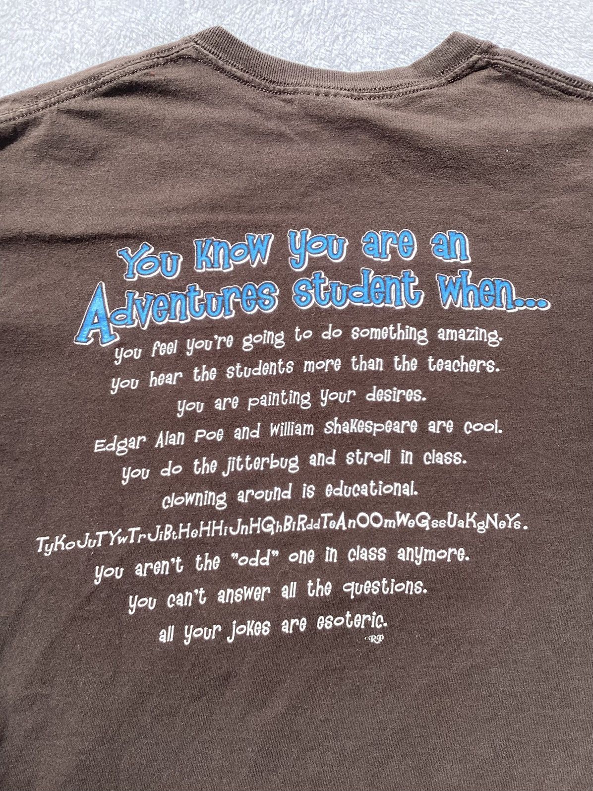 Gildan × Vintage Albert Einstein adventures beyond the classroom brown tshirt Size US M / EU 48-50 / 2 - 5 Thumbnail