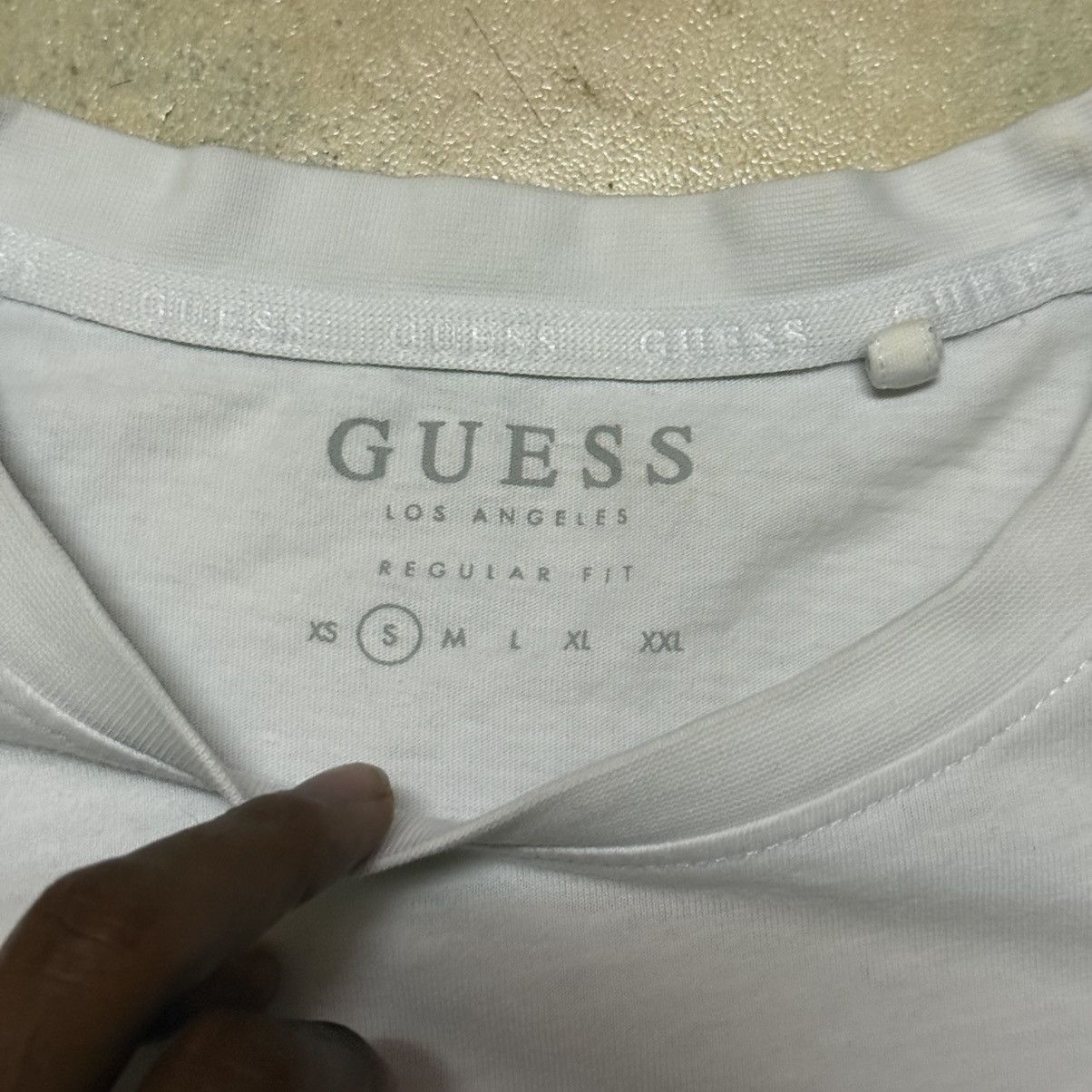 Guess Guess Site Tape Logo Long Sleeves T Shirt Size US S / EU 44-46 / 1 - 7 Thumbnail