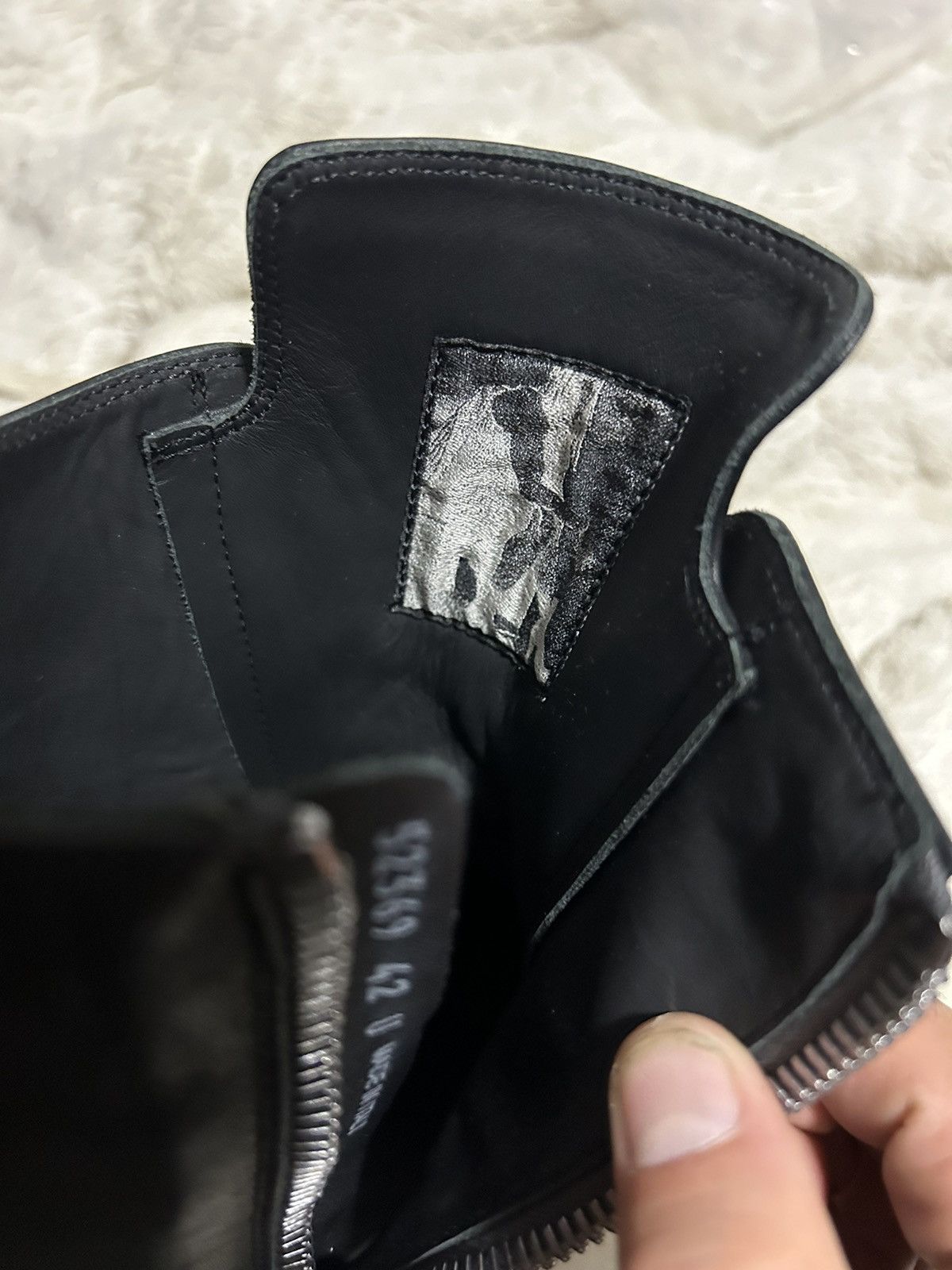 Rick Owens LIDO HIGHTOP RAMONES Size US 9 / EU 42 - 8 Thumbnail