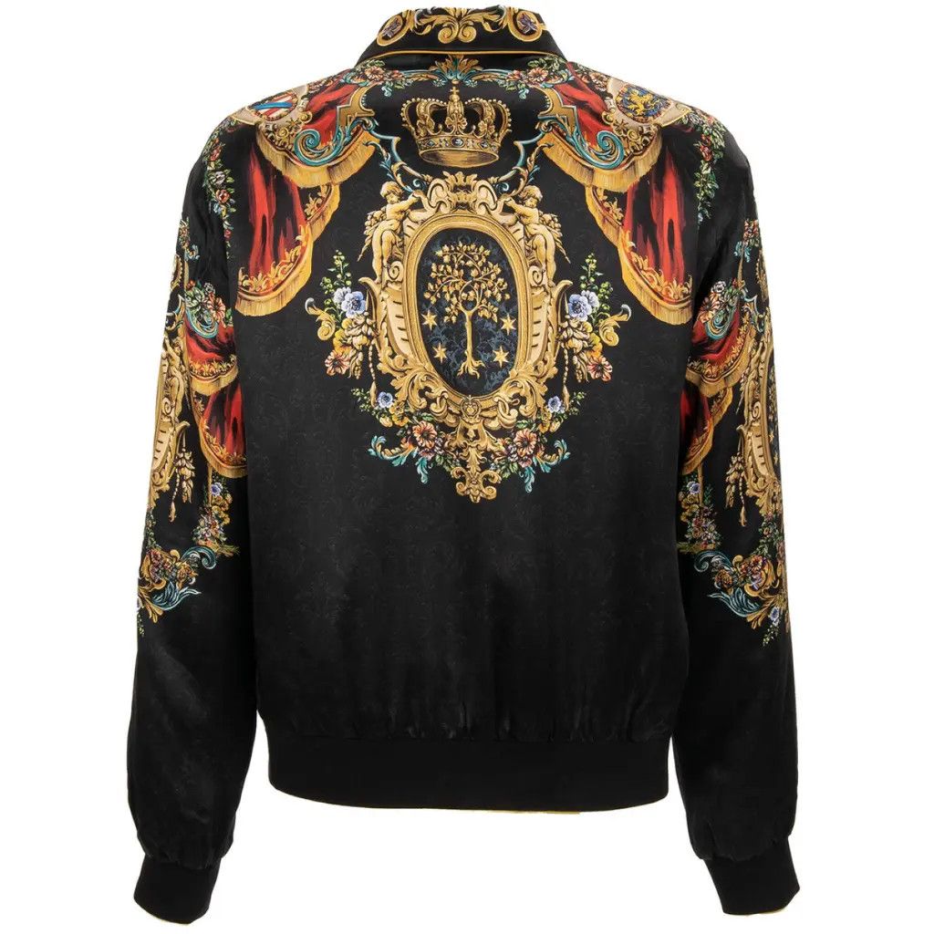 Dolce & Gabbana o1y0125 Logo Bomber Jacket in Multicolor Size US L / EU 52-54 / 3 - 2 Thumbnail