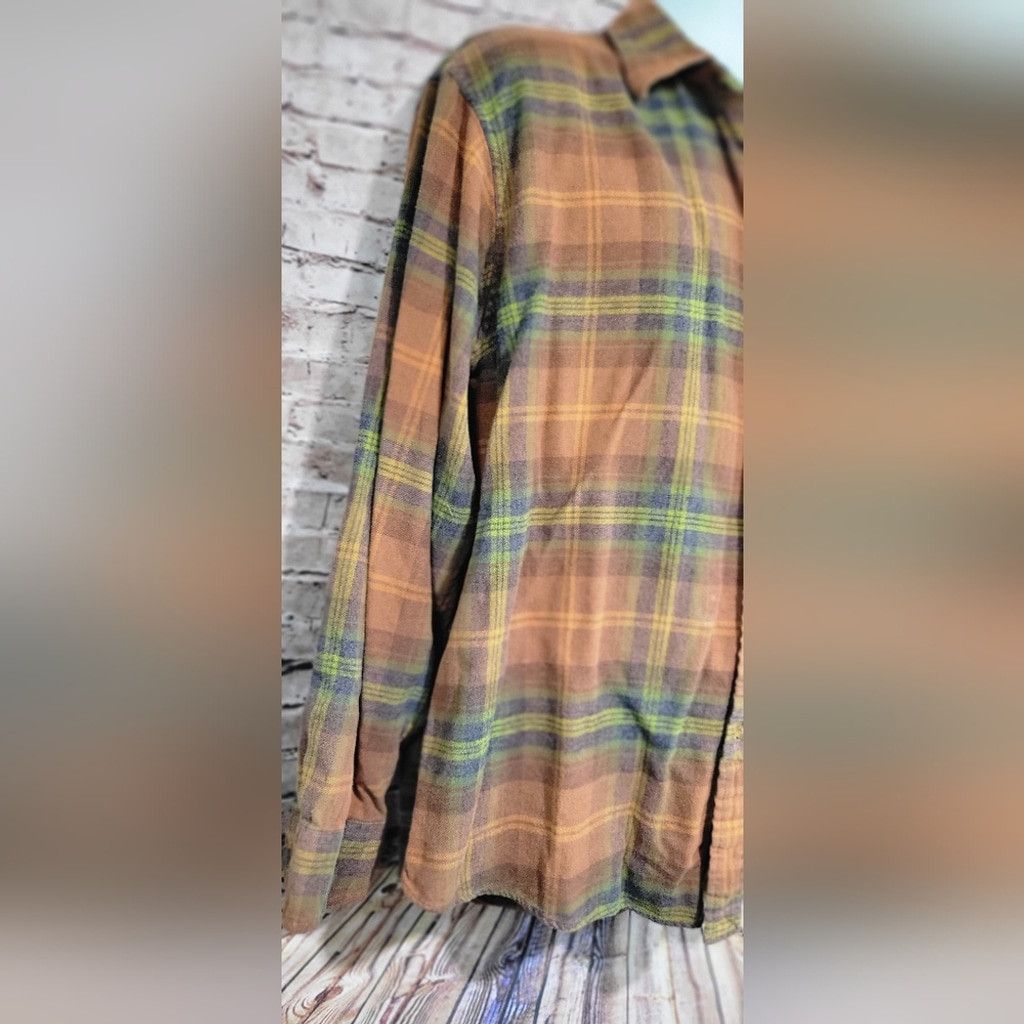 Izod Izod flannel plaid button up top size Xl Size US XL / EU 56 / 4 - 2 Thumbnail