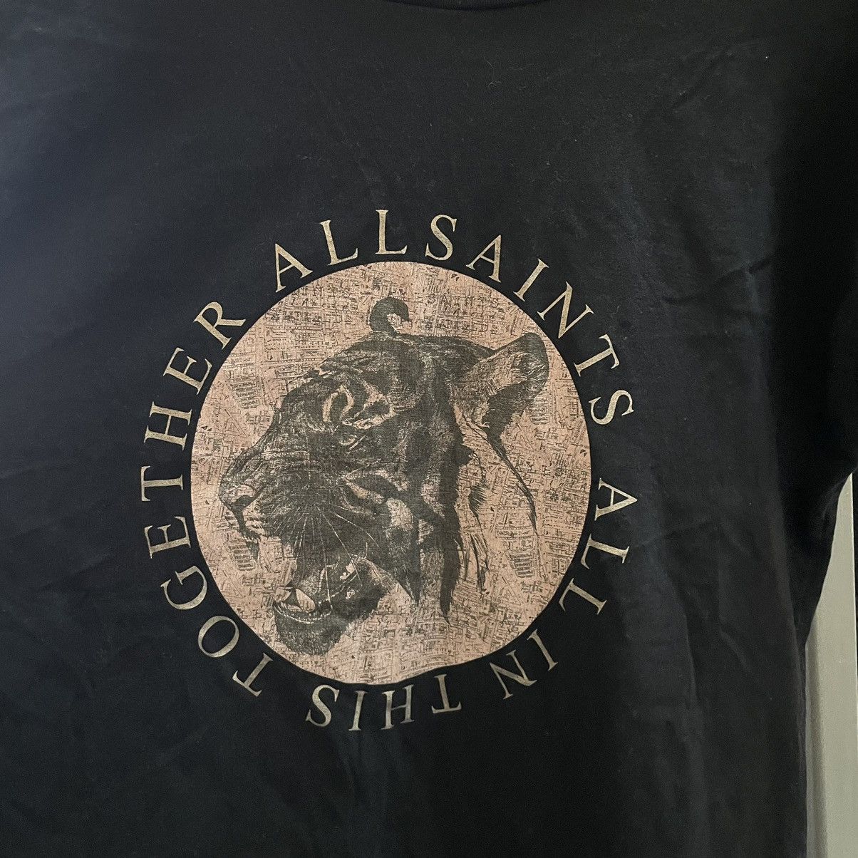 Allsaints × If Six Was Nine Allsaints big logo tee shirt M TIGER animal boxy chrome Size US M / EU 48-50 / 2 - 2 Thumbnail