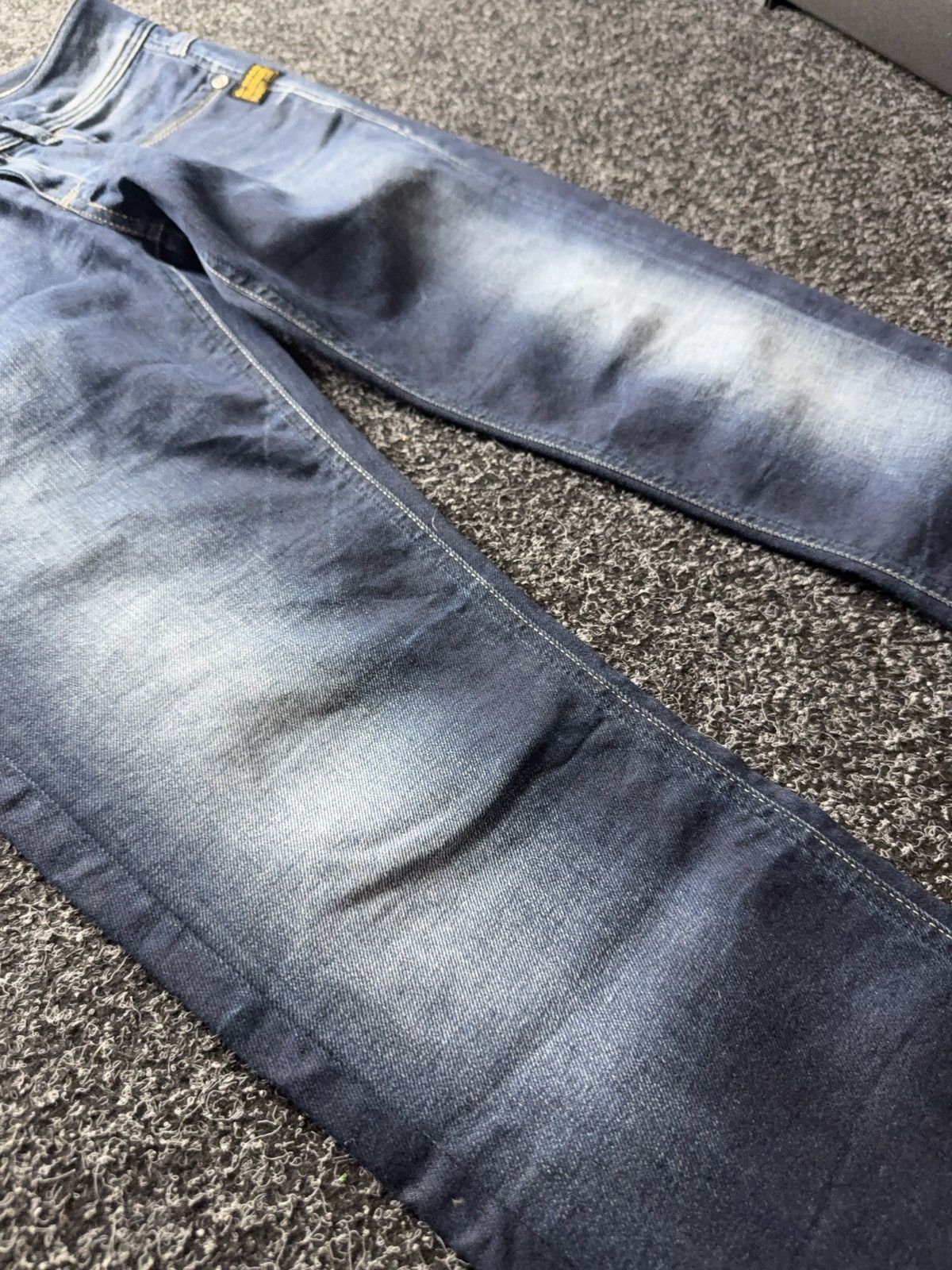 G-Star ⚡️Y2K Vintage G-Star RAW 3301 Slim Denim Jeans Dark Wash Size 31" - 6 Thumbnail