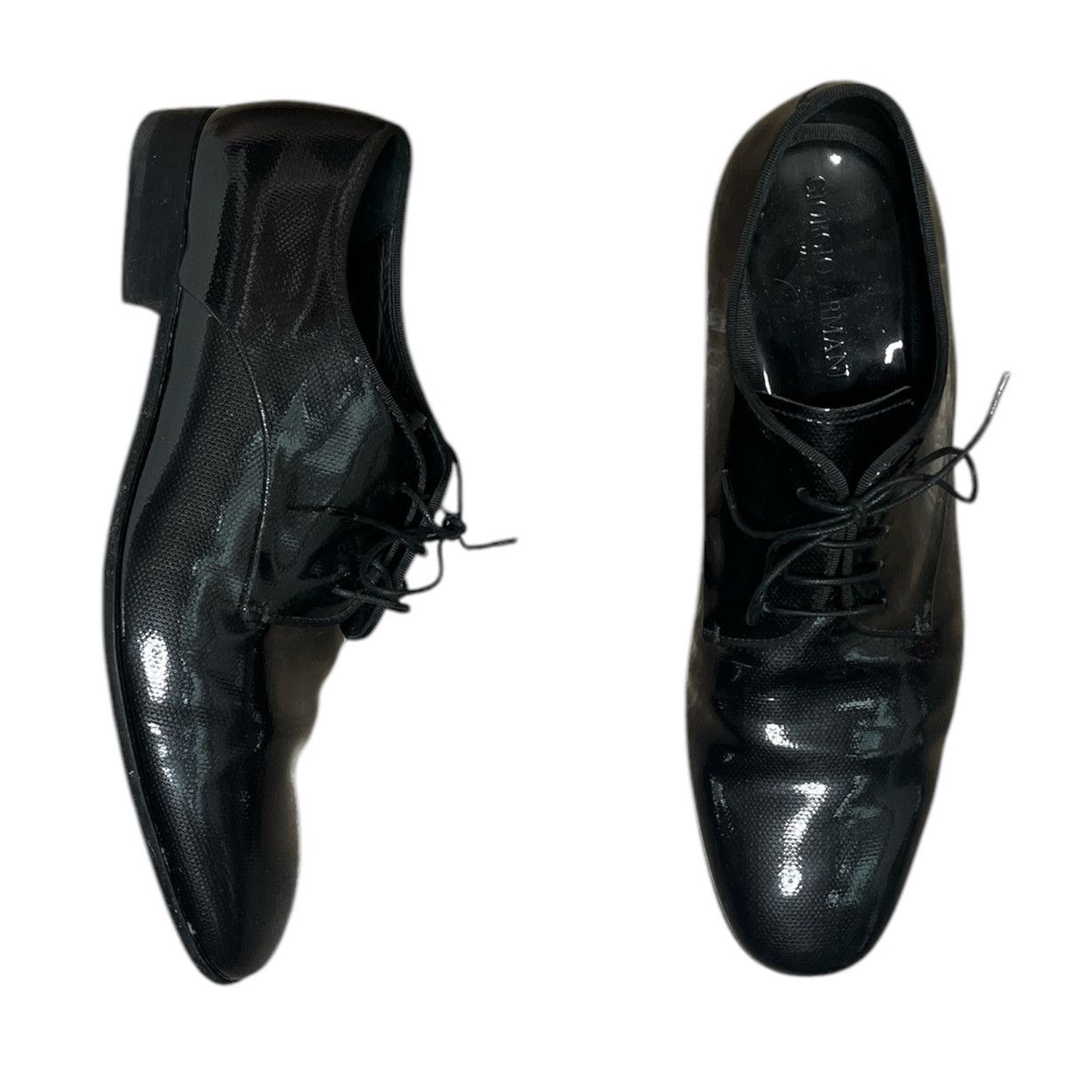 Designer × Giorgio Armani giorgio armani tuxedo derbys Size US 8.5 / EU 41-42 - 1 Thumbnail