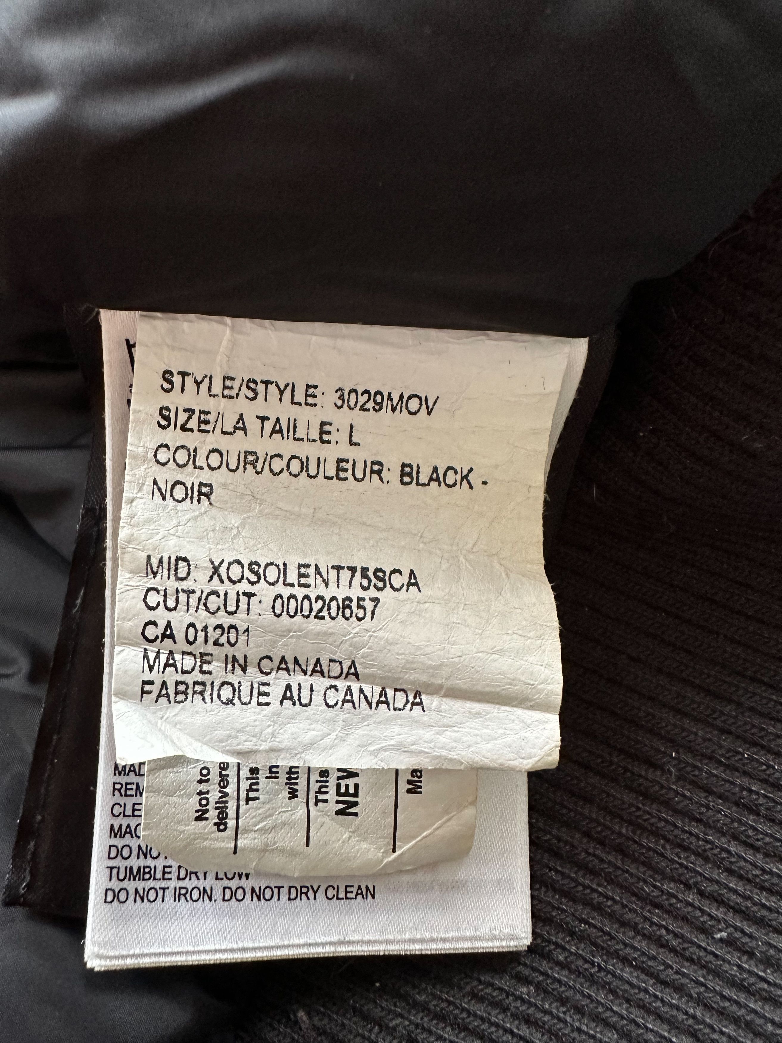 Canada Goose × October's Very Own Canada Goose OVO Black Foxe Black Label Men's Jacket Size US L / EU 52-54 / 3 - 6 Thumbnail