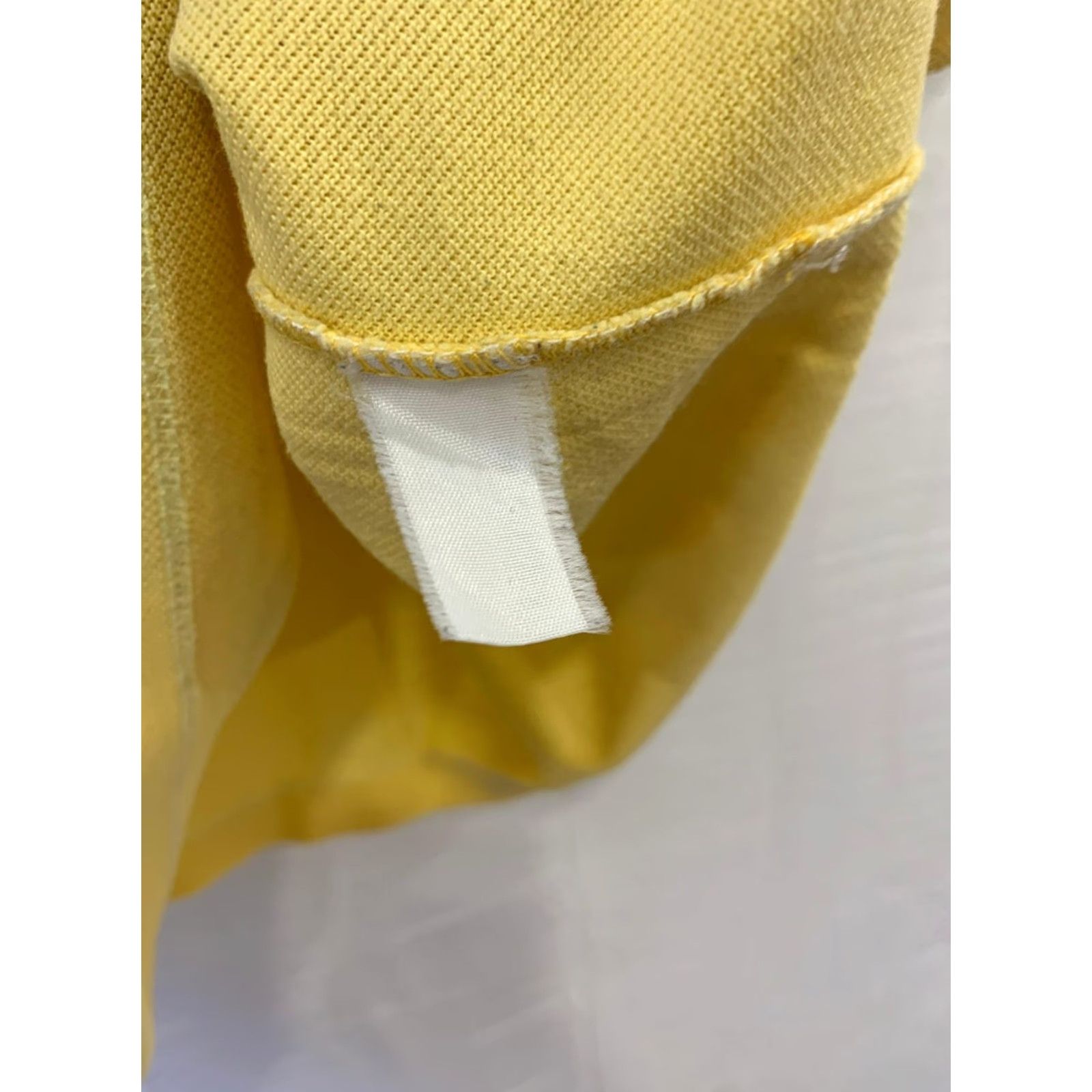 Ermenegildo Zegna VINTAGE Ermenegildo Zegna Yachting Polo Shirt Mens XL Yellow Short Sleeve Made in Italy M L#92 Size US XL / EU 56 / 4 - 4 Thumbnail