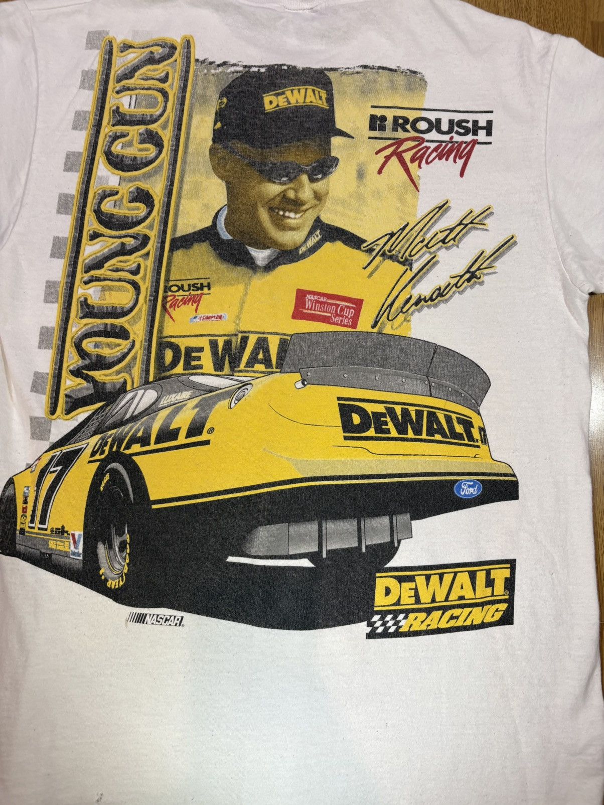 Other Nascar signed vintage tee shirt Size US M / EU 48-50 / 2 - 5 Thumbnail