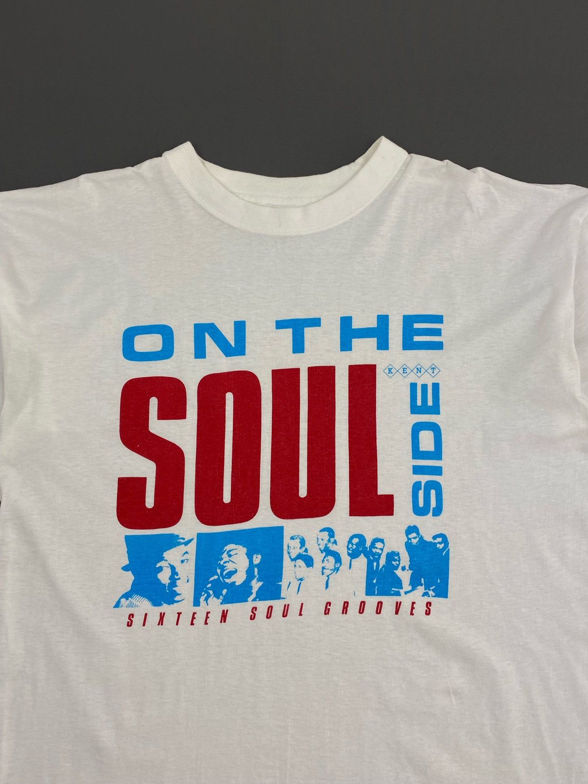 Band Tees × Vintage 1990’s Vintage Sixteen Soul Grooves Single Stitch T-Shirt Size US XL / EU 56 / 4 - 2 Thumbnail