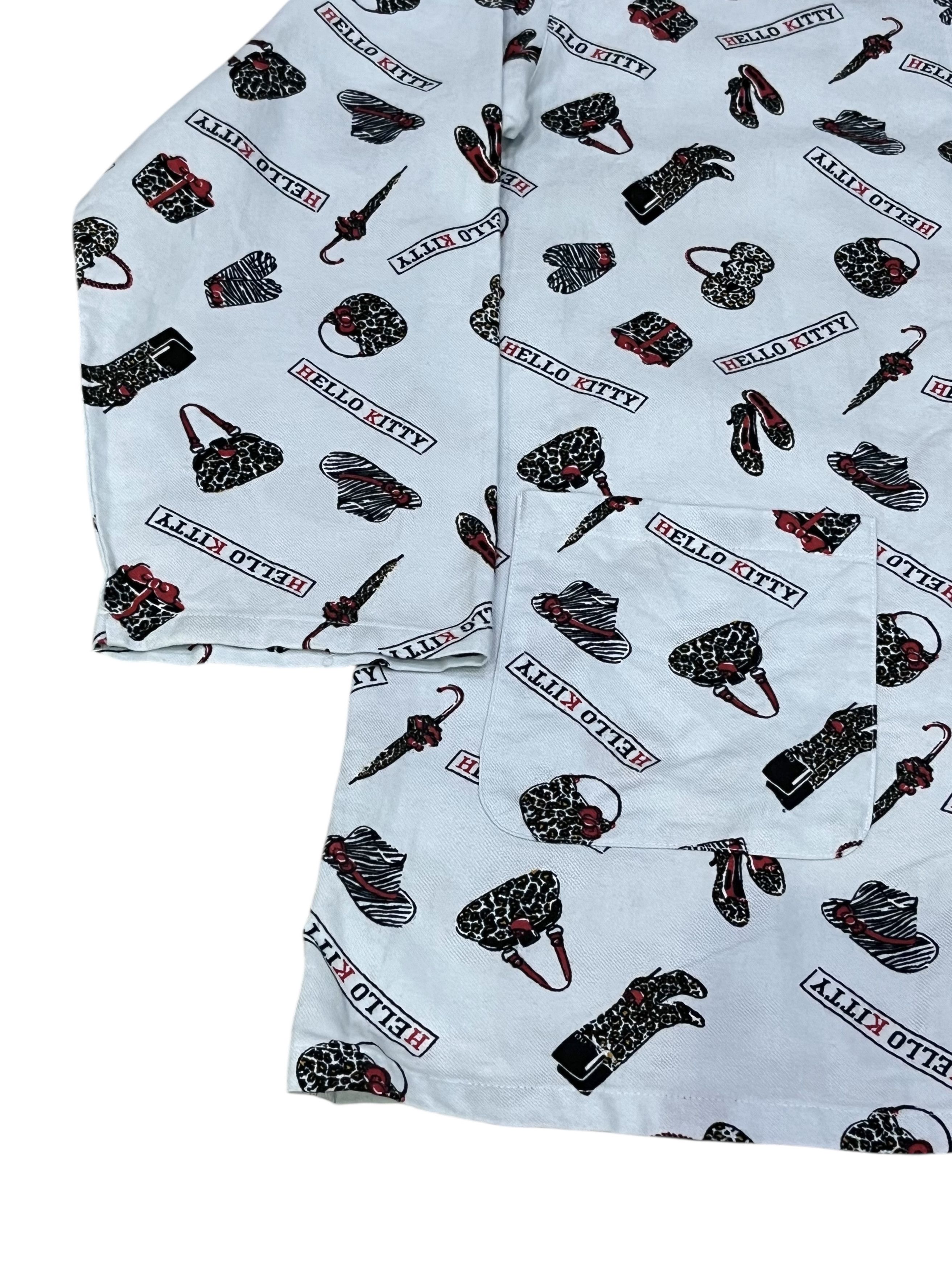 Sleeper HELLO KITTY 2008 Monogram Pajama Set Unisex Y2K Loungewear Size US L / EU 52-54 / 3 - 6 Thumbnail