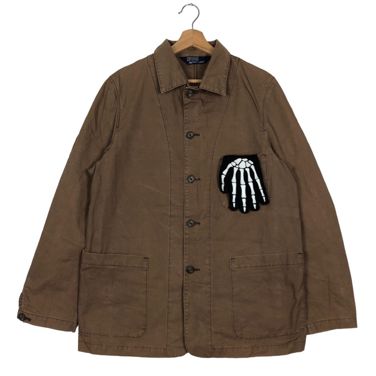 Polo Ralph Lauren 🔥90’s Chore Jacket Work Polo by Ralph Lauren Size US L / EU 52-54 / 3 - 2 Thumbnail