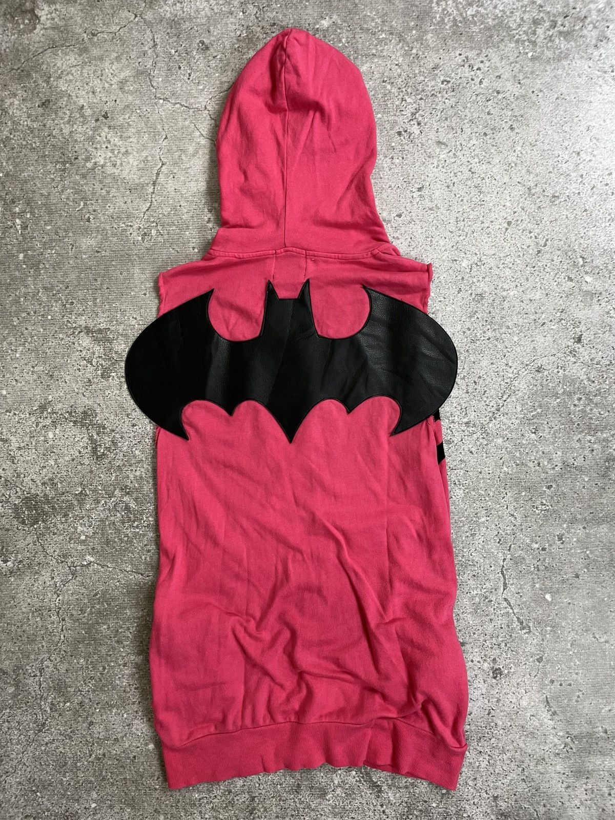 If Six Was Nine Gladnews Batman Leather Patch Zip Hoodie Size US M / EU 48-50 / 2 - 2 Thumbnail