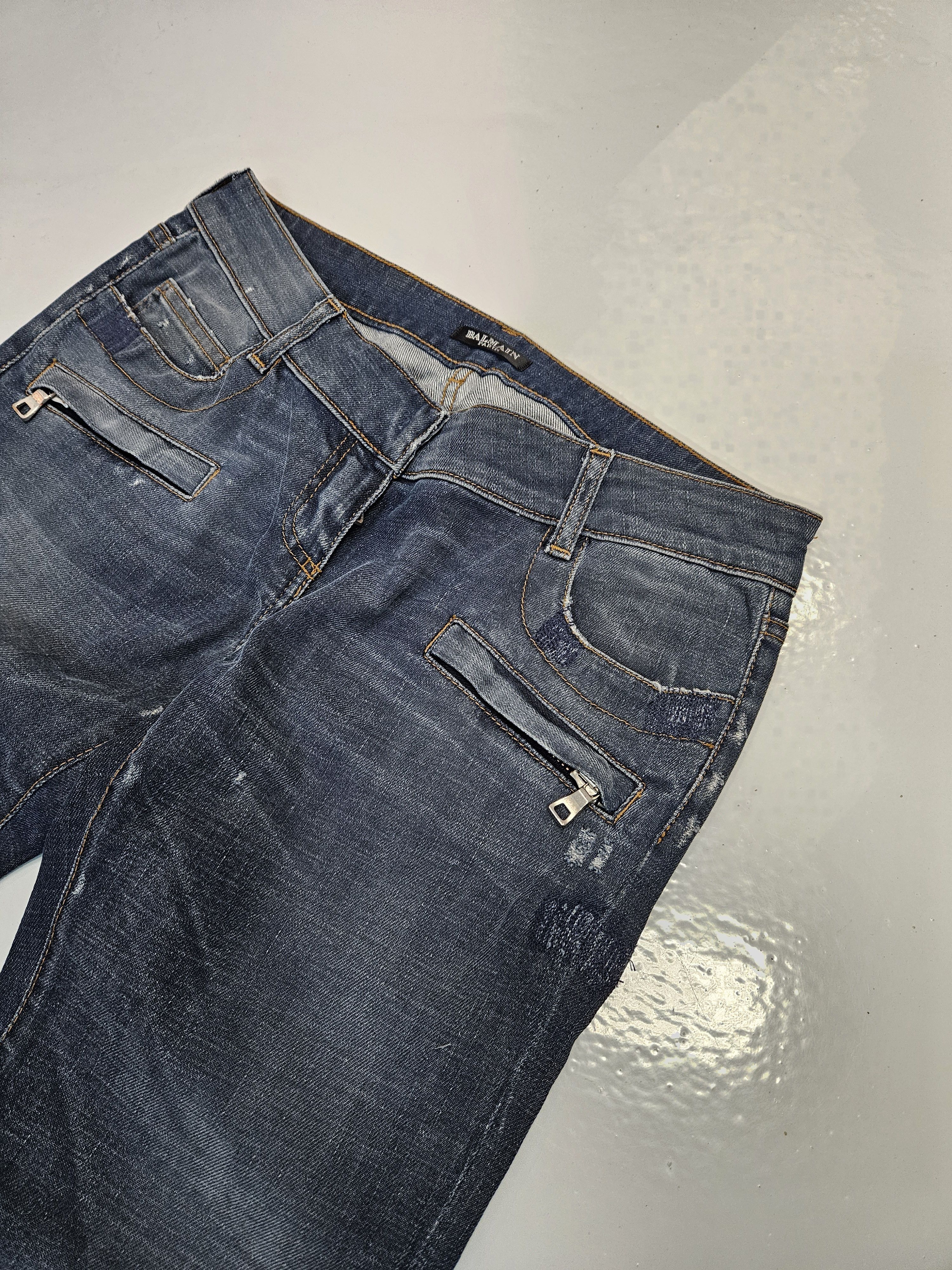 Balmain Y2k Balmain low rise bootcut denim Size 30" / US 8 / IT 44 - 4 Thumbnail
