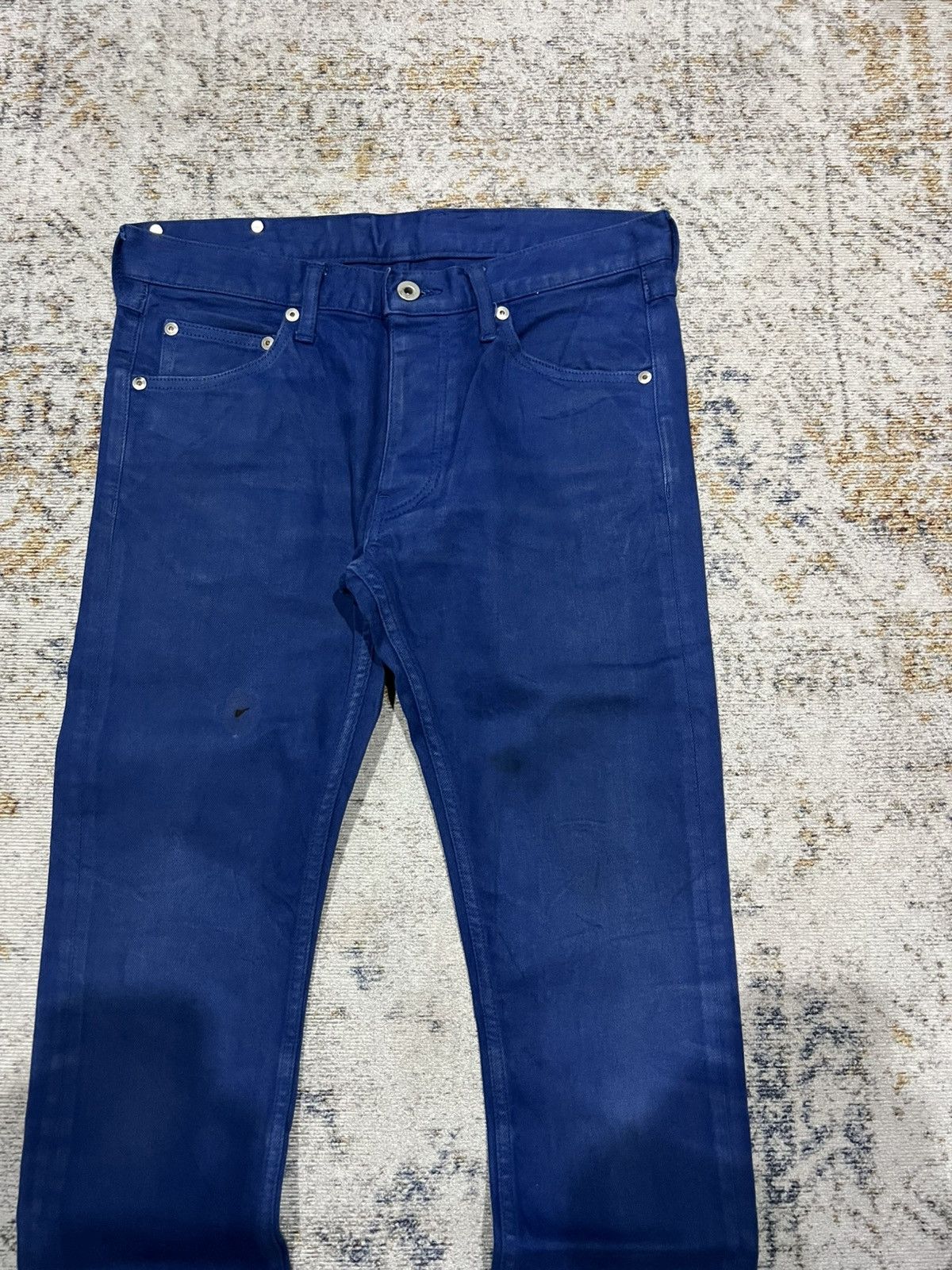 Isamu Katayama Backlash Isamu Katayama Backlash Lizard Patch Blue Denim Size US 30 / EU 46 - 4 Thumbnail