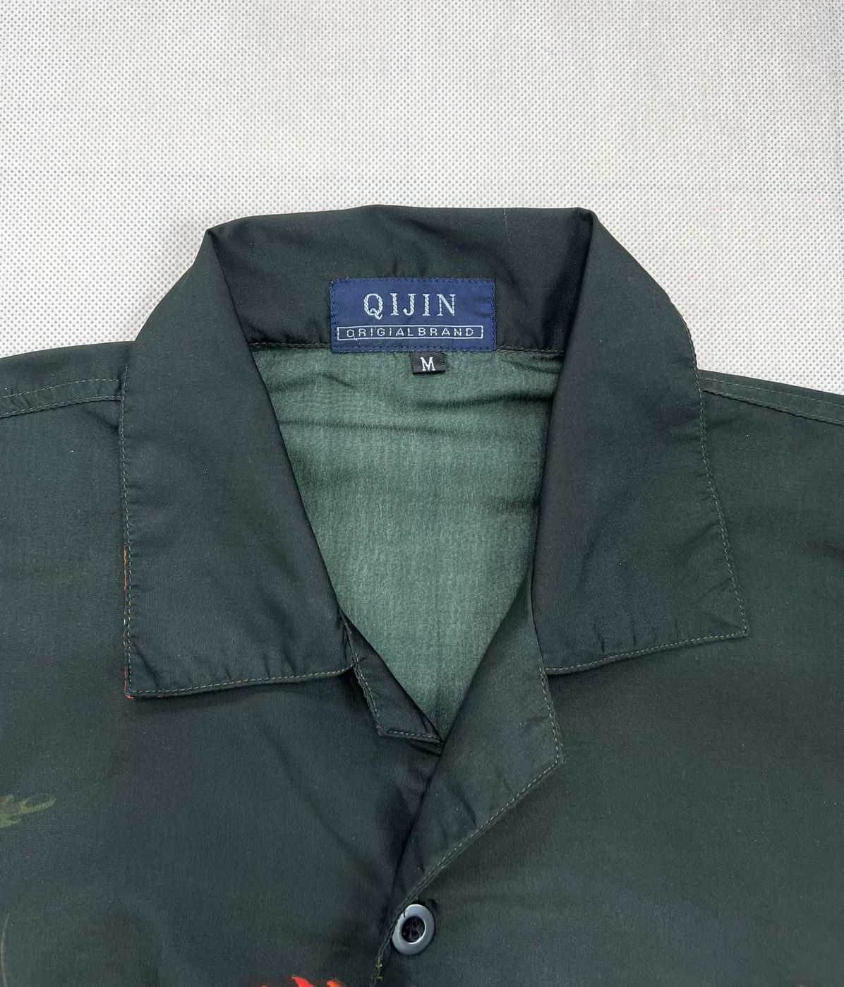 Vintage Shirt Qijin Dragon Fire Vintage Size US M / EU 48-50 / 2 - 2 Thumbnail