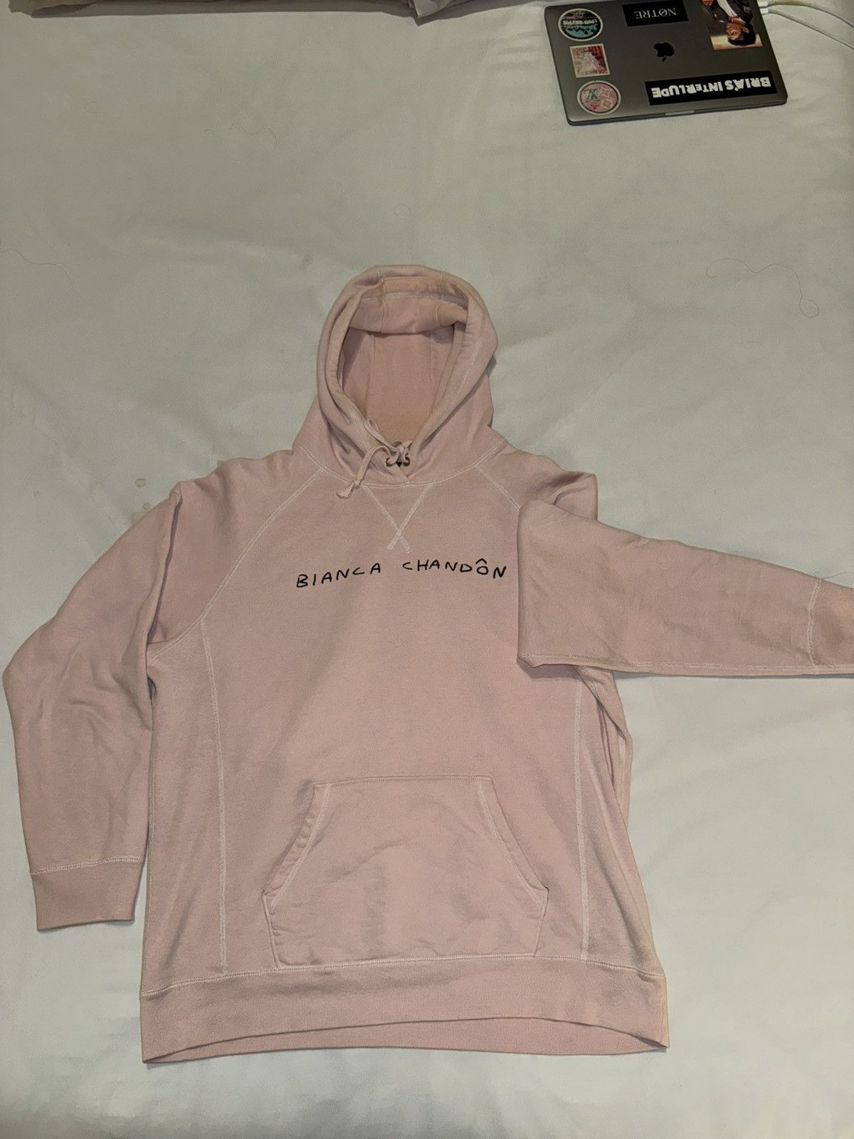 BIANCA CHANDON Bianca Chandon logo Hoodie in Pink Size US XL / EU 56 / 4 - 2 Thumbnail