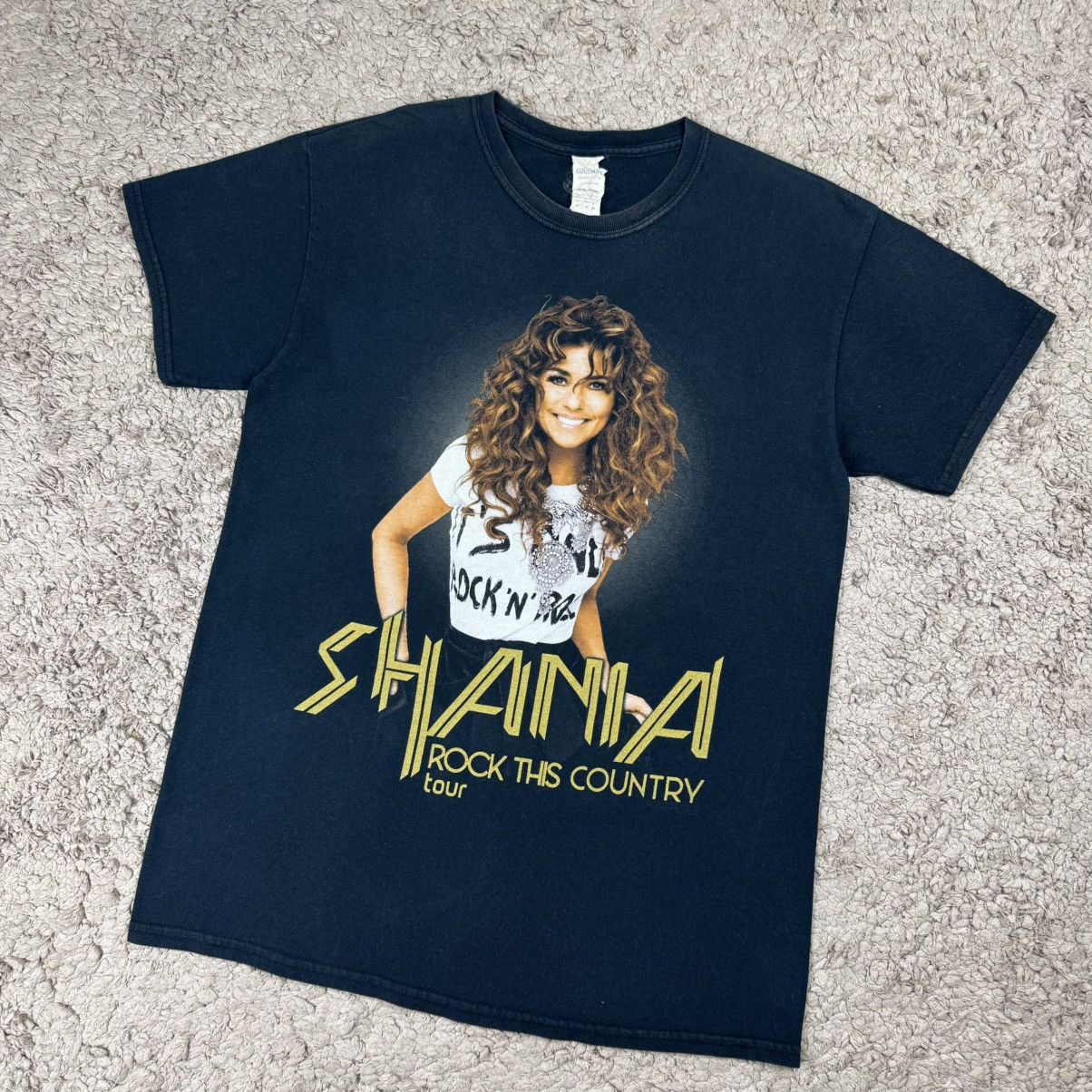 Band Tees Vintage Shania Twain Rock This Country Tour T-shirt Size US M / EU 48-50 / 2 - 4 Thumbnail