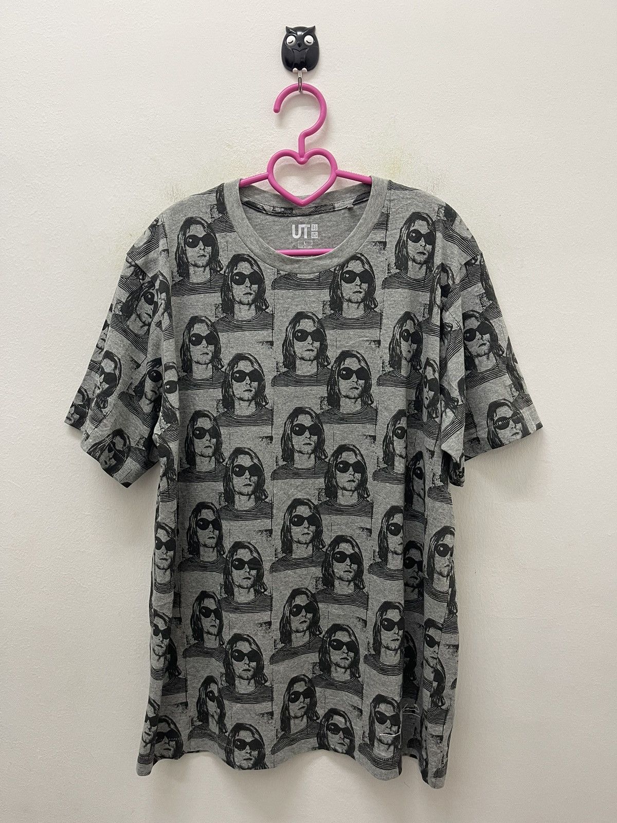Nirvana Rare KURT COBAIN Nirvana Band Tee Collab Uniqlo Tee Size US L / EU 52-54 / 3 - 1 Thumbnail