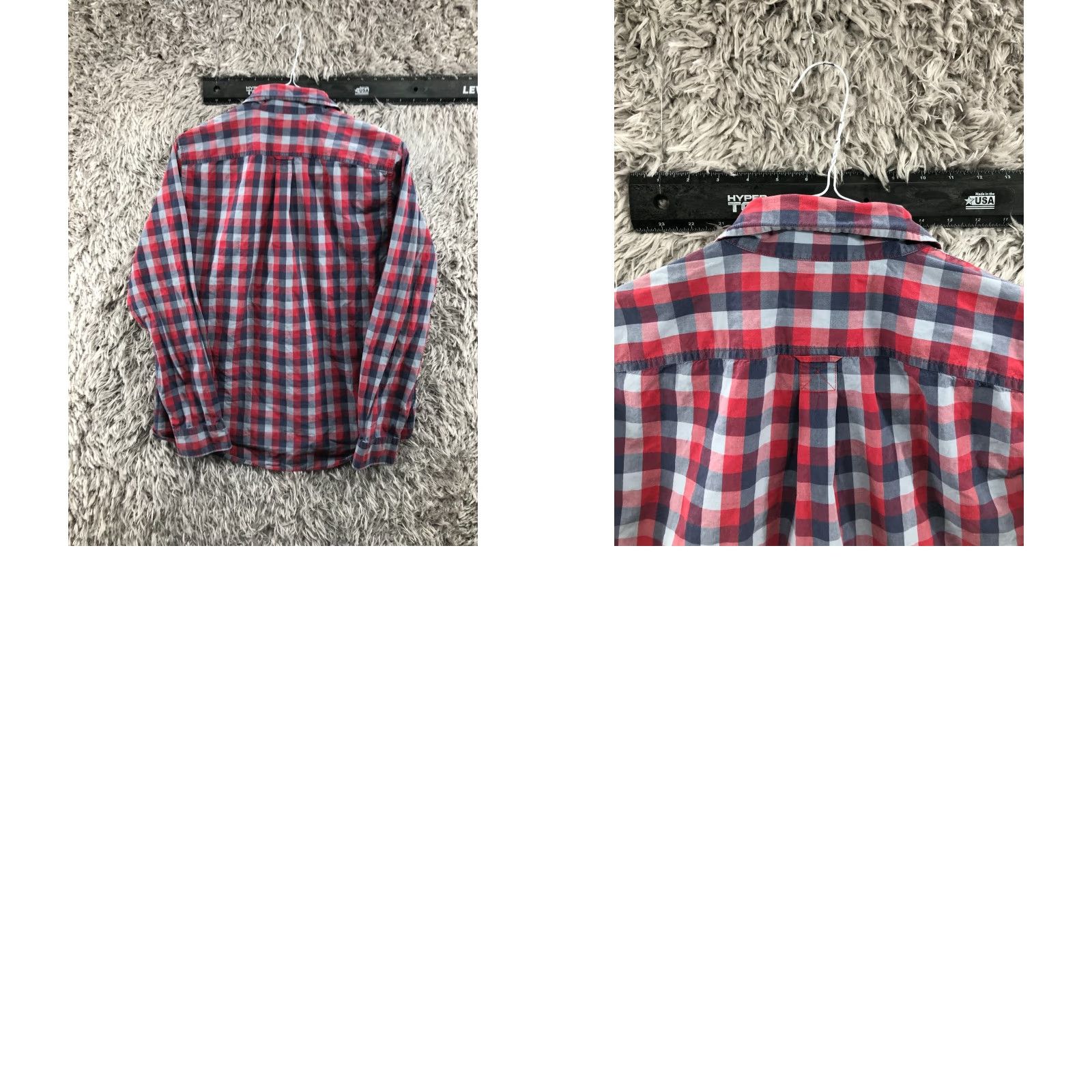 Vintage Jack Spade Shirt Mens Size L Red Plaid Long Sleeve Button-Down Collar Size US L / EU 52-54 / 3 - 8 Thumbnail