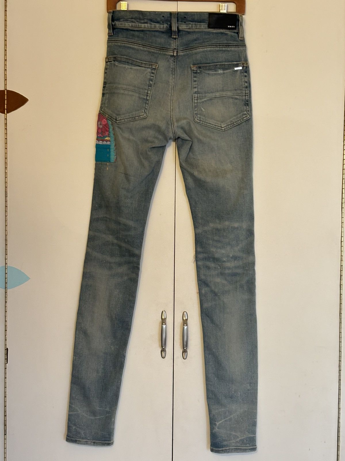 Amiri Amiri Embroidered Denim Size US 29 - 12 Thumbnail