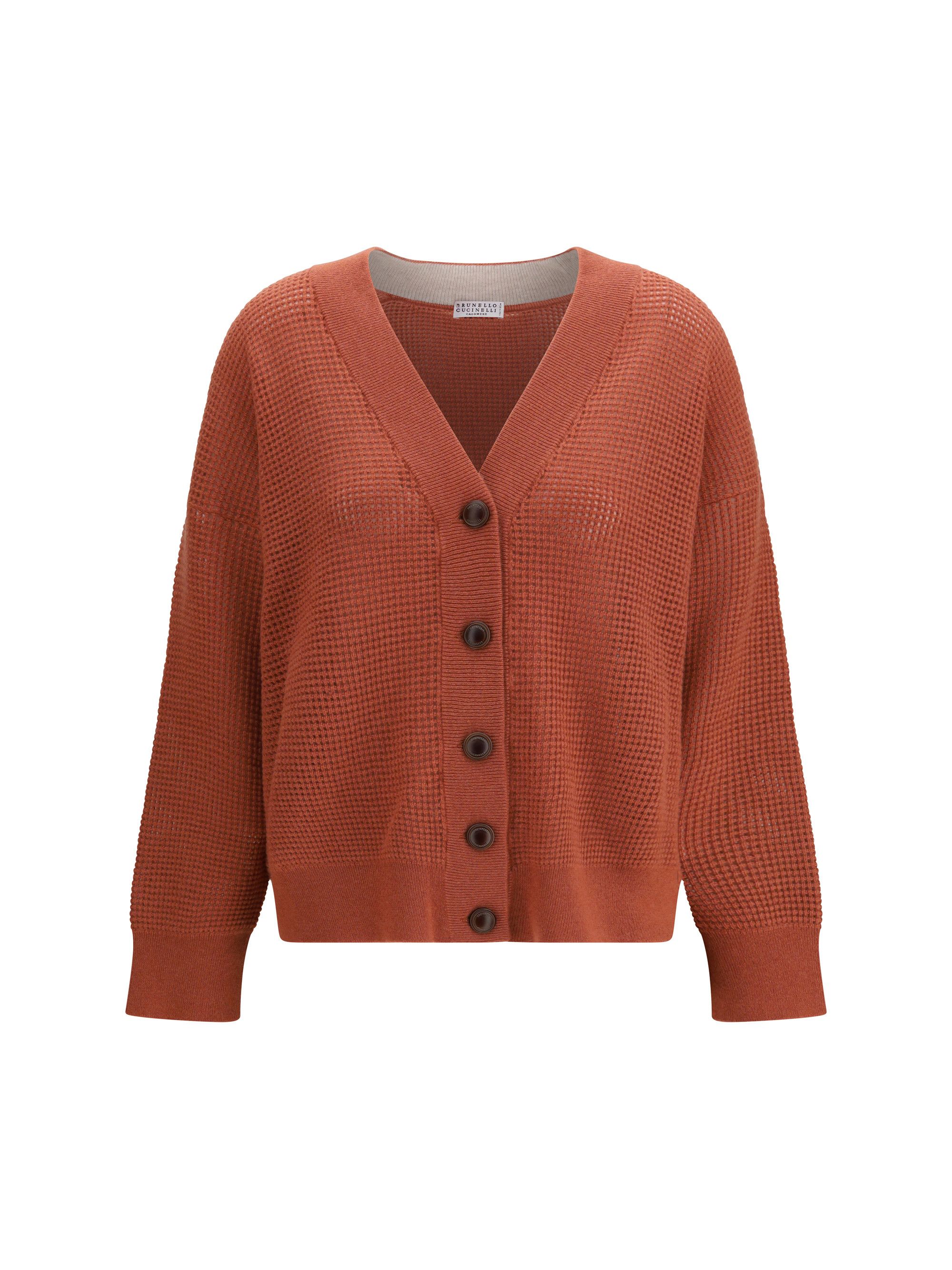 Brunello Cucinelli Cardigan in cashmere with V-neck Size S / US 4 / IT 40 - 1 Thumbnail