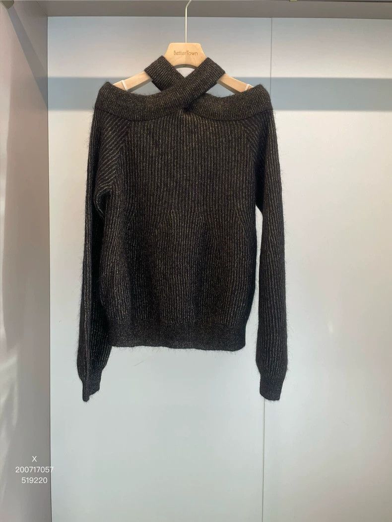 Brunello Cucinelli Brunello Cucinelli Black Gold Sweater XS - dmc Size US XS / EU 42 / 0 - 1 Thumbnail