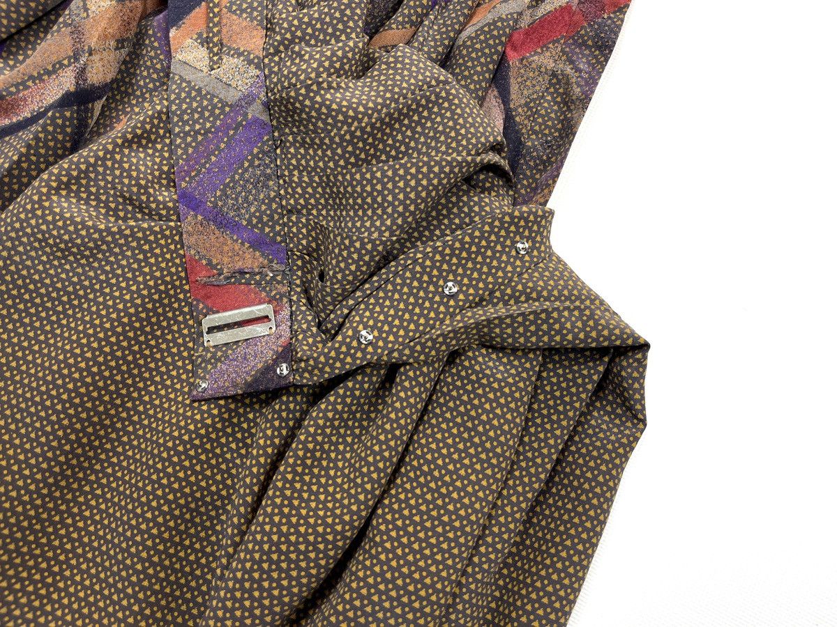 Other Vintage JEAN PATOU Boutique Paris Silk Skirt 70s Size 40 Size 28" / US 6 / IT 42 - 11 Thumbnail
