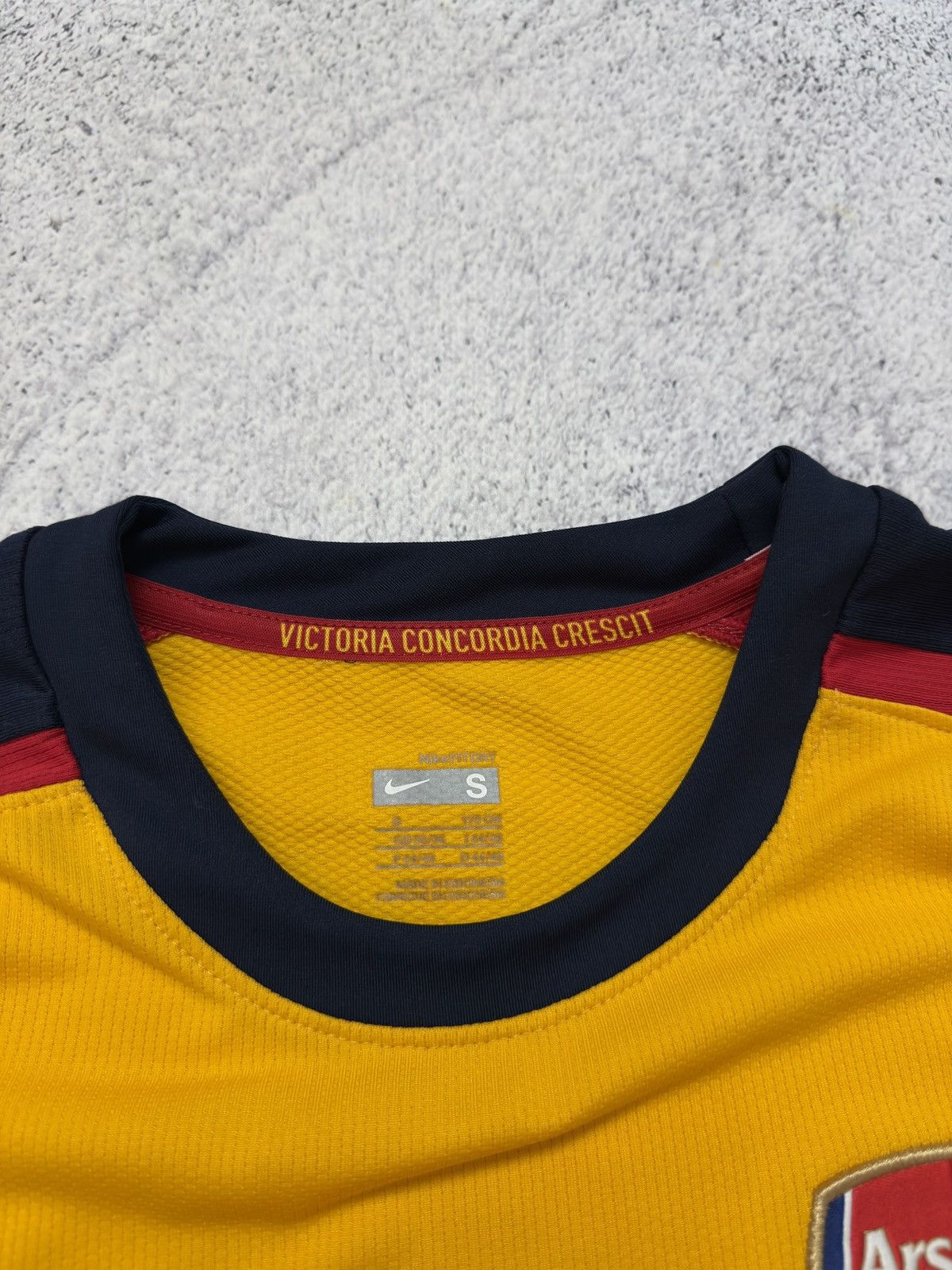 Nike Nike Arsenal 2008/09 #4 Fabregas Away Football Shirt Jersey Size US S / EU 44-46 / 1 - 13 Thumbnail