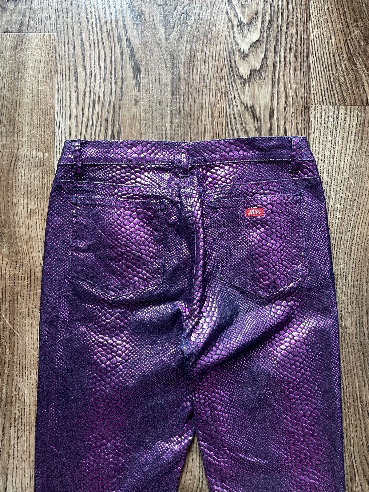 If Six Was Nine 2000s Miss Sixty scales purple jeans pants Size 30" / US 8 / IT 44 - 4 Thumbnail