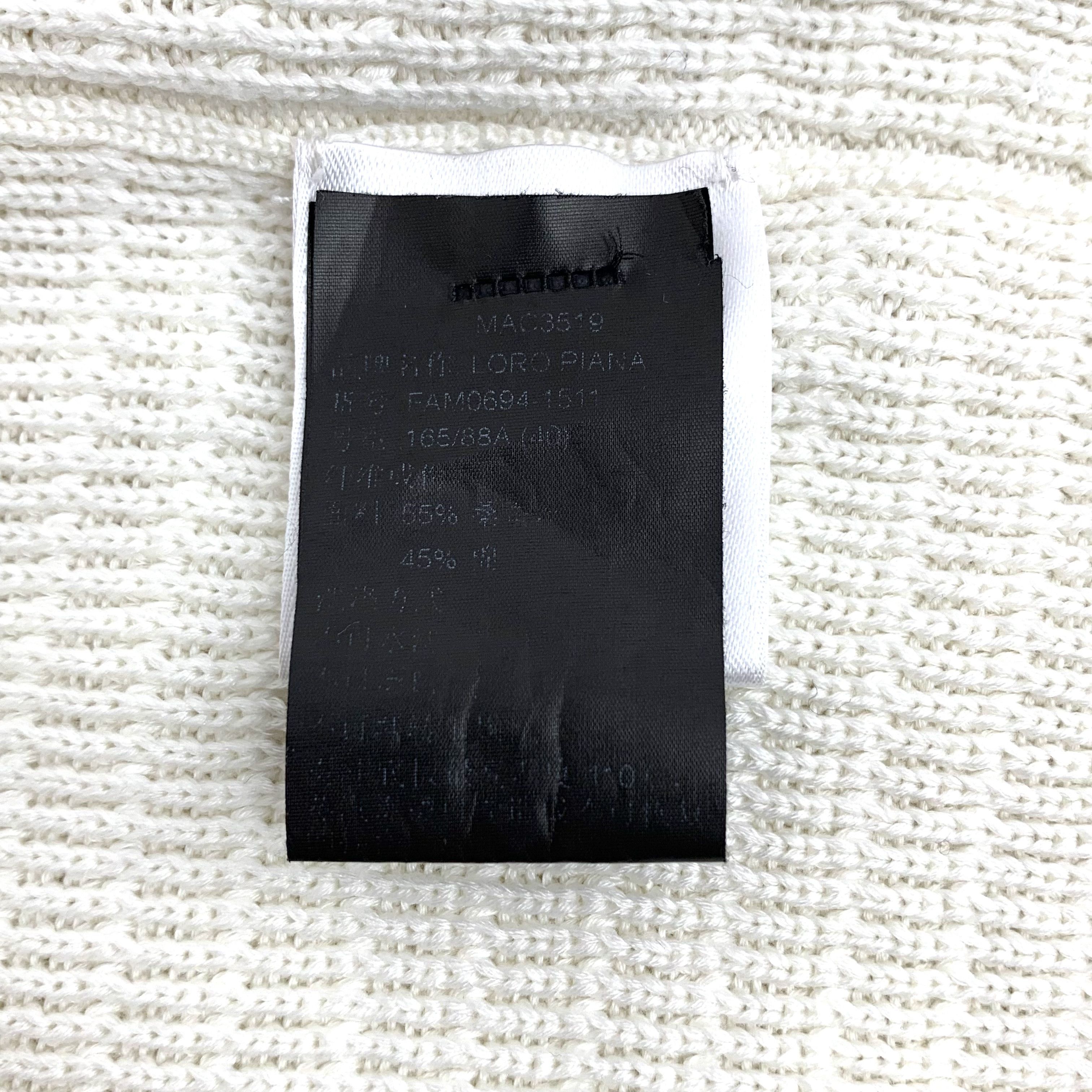 Loro Piana Loro Piana Ribbed Silk Zip Hoodie Size US XXS / EU 40 - 2 Thumbnail