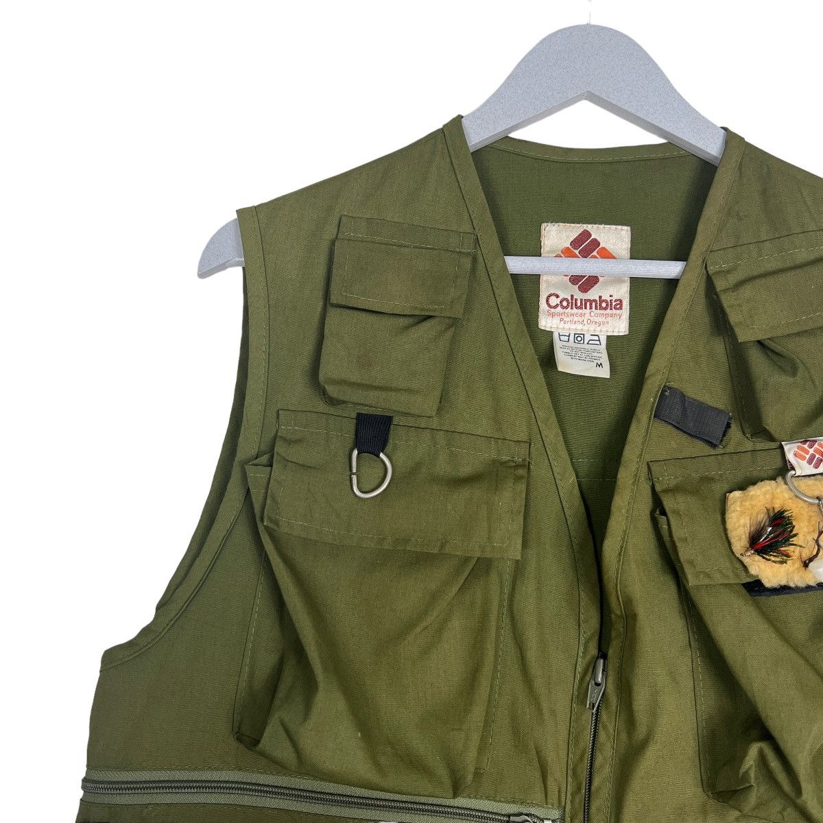 Columbia 🔥 70s-80s VINTAGE COLUMBIA FISHING MOUNTAIN VEST Size US M / EU 48-50 / 2 - 4 Thumbnail