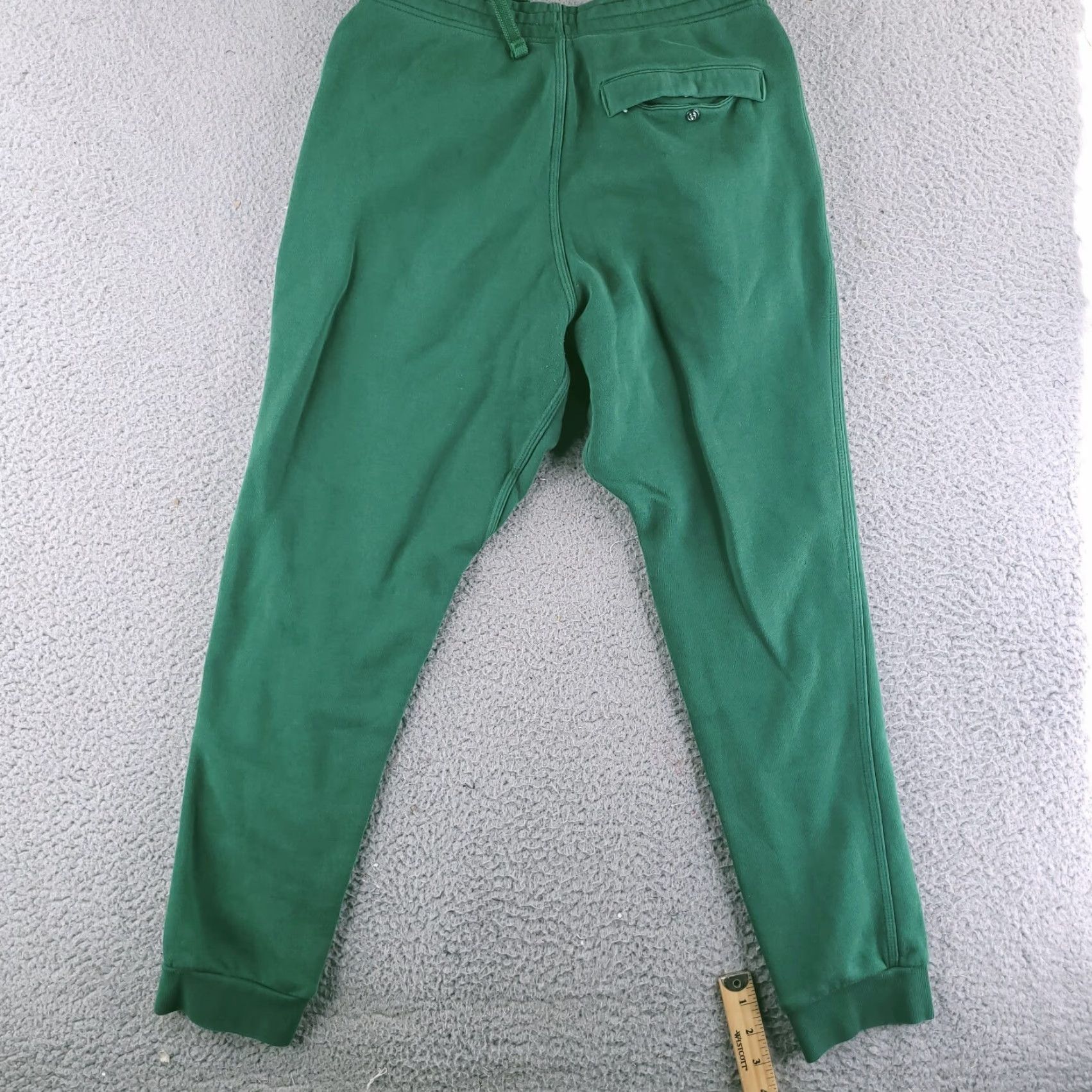 Nike Nike Sweatpants Mens M Green Jogger Fleece Athleisure Club Activewear Regular Pants Size US 31 - 7 Thumbnail