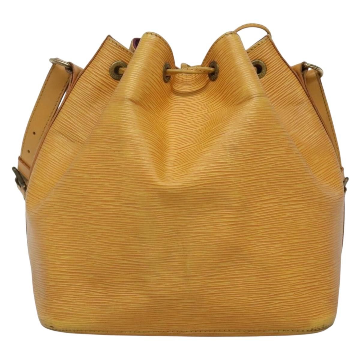 Louis Vuitton LOUIS VUITTON Epi Petit Noe Shoulder Bag Yellow M44109 Size ONE SIZE - 2 Thumbnail