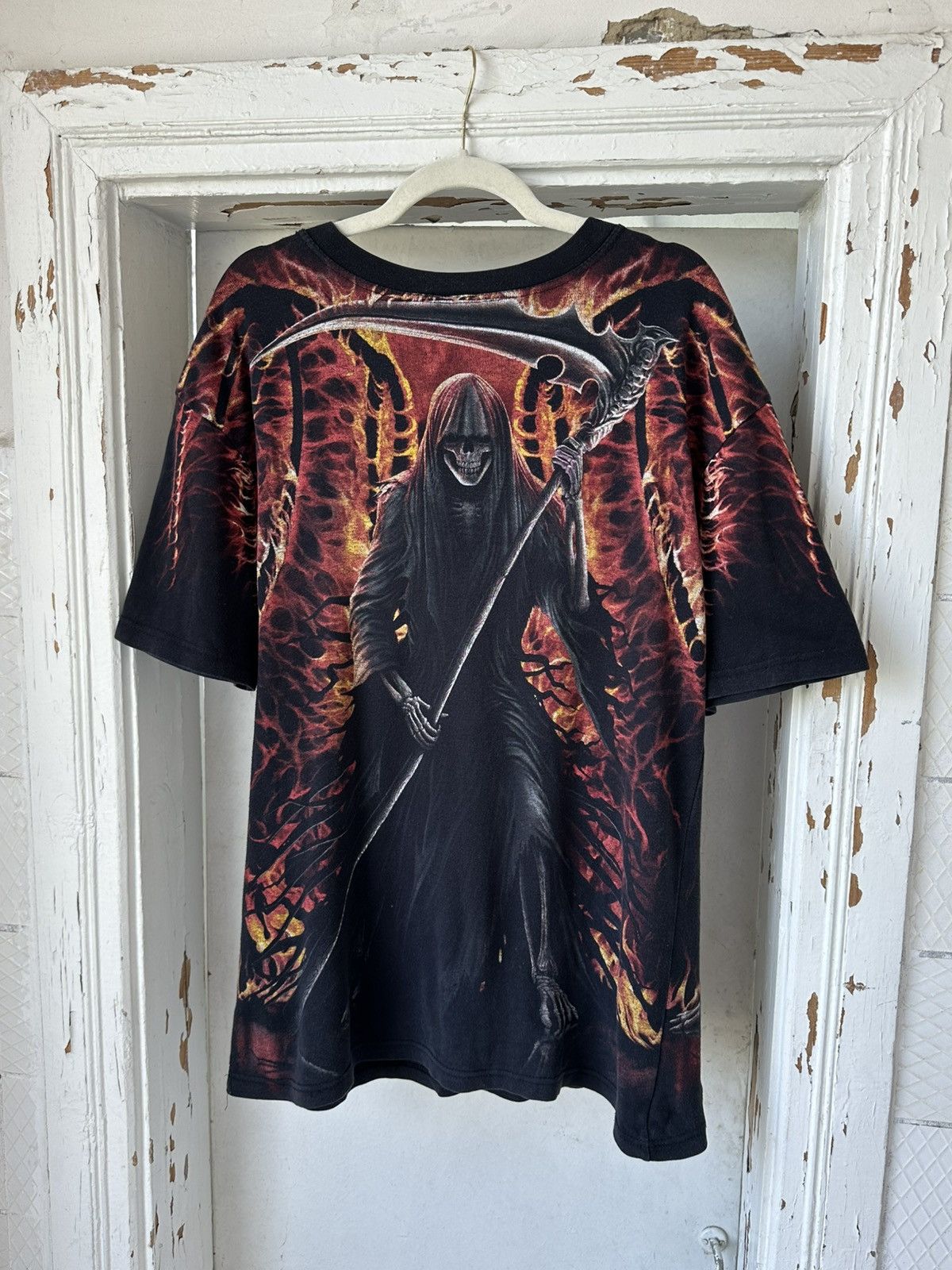 If Six Was Nine Vintage Spiral Rare Print T-shirt Size US L / EU 52-54 / 3 - 1 Thumbnail