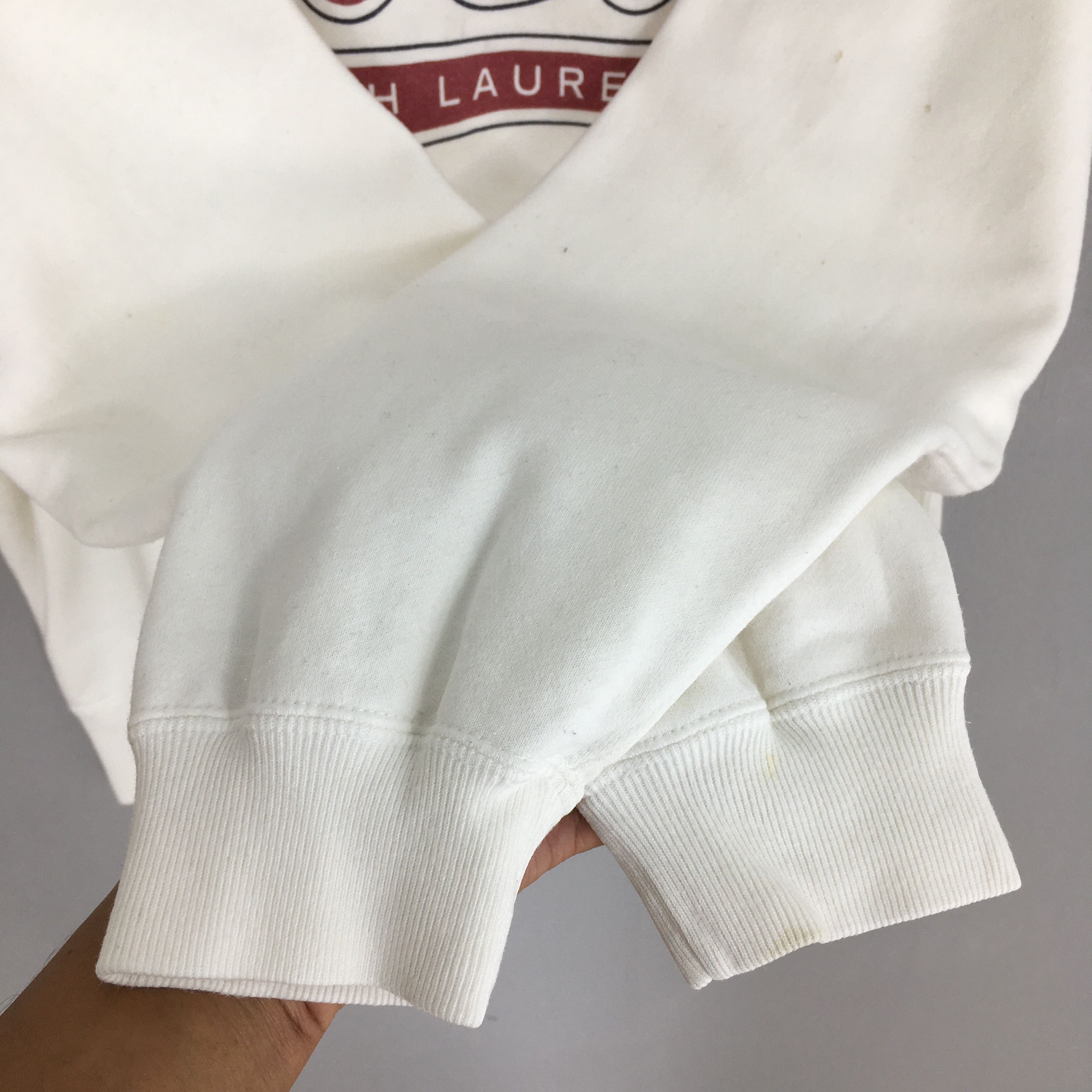 Polo Ralph Lauren Vintage Polo Ralph Lauren Spell Out Sweatshirt XLarge Size US XL / EU 56 / 4 - 4 Thumbnail