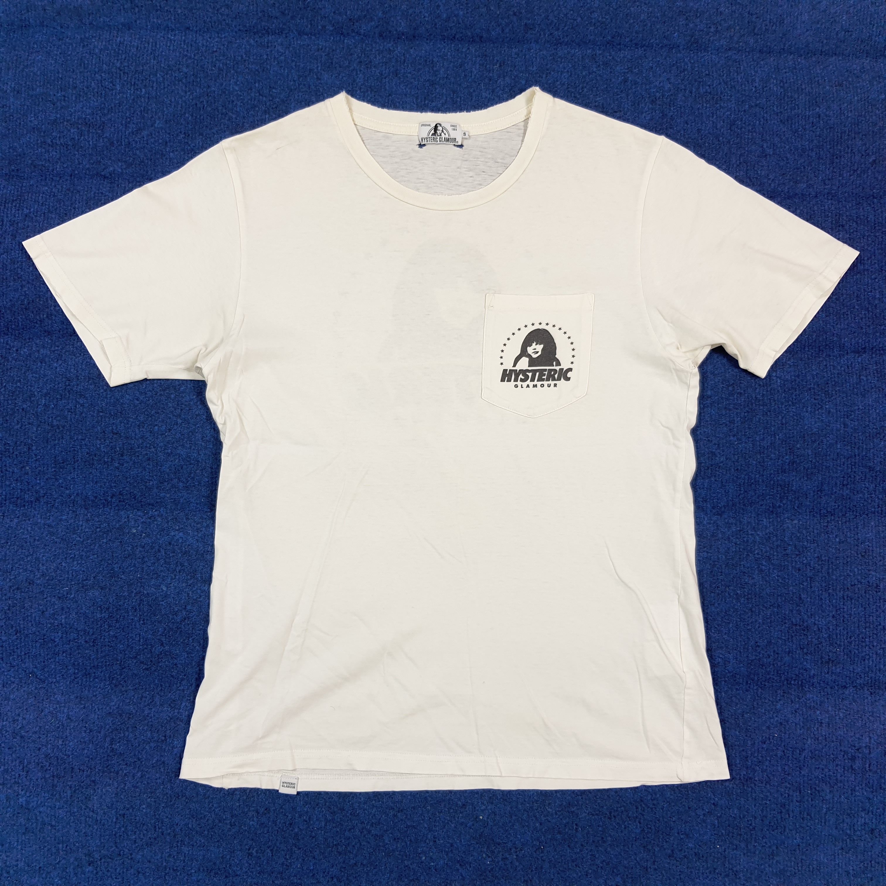 Hysteric Glamour Vintage Hysteric Glamour Japan Pocket Tee C301N48 Size US S / EU 44-46 / 1 - 4 Thumbnail