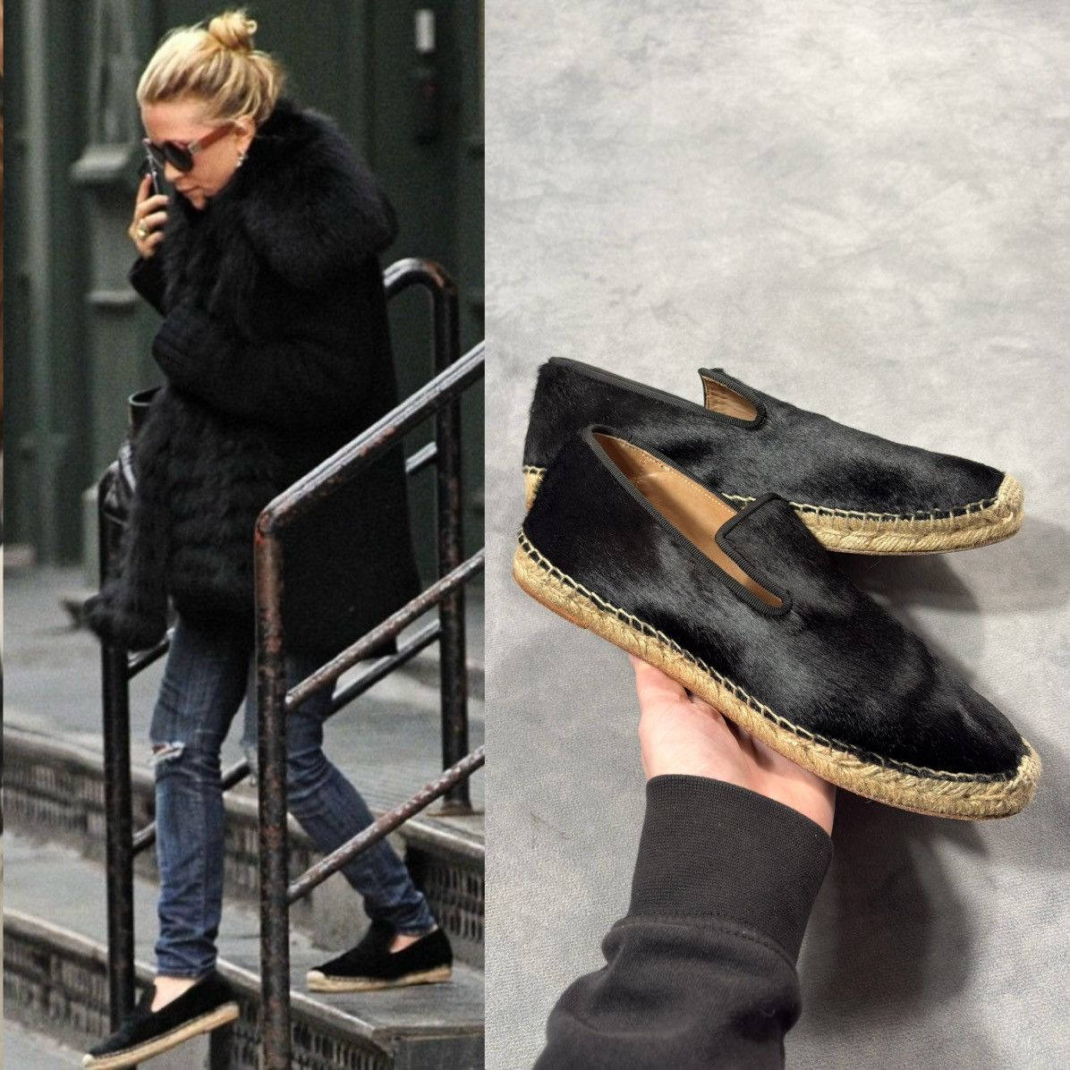 Celine RARE CELINE BY PHOEBE PHILO Archive Pony Hair Shoes Size US 9 / IT 39 - 1 Thumbnail