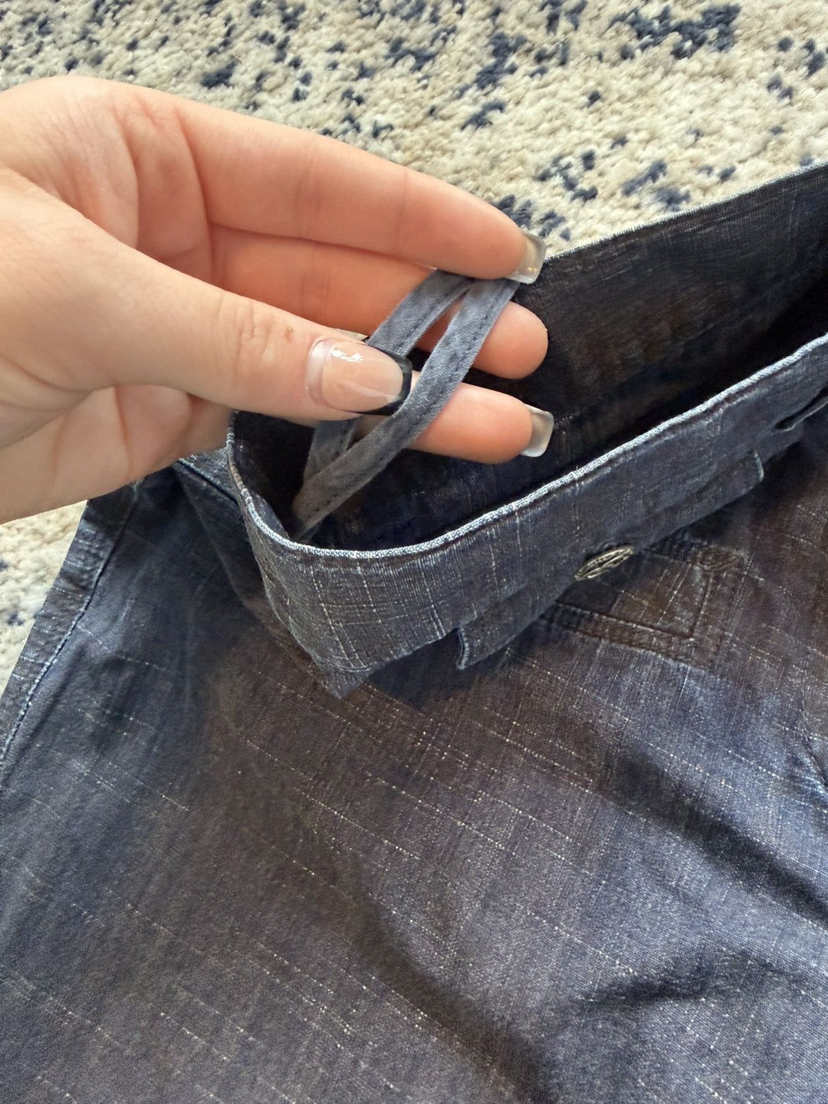 Chanel Chanel Women's Dark Blue Jeans Size 28" / US 6 / IT 42 - 7 Thumbnail