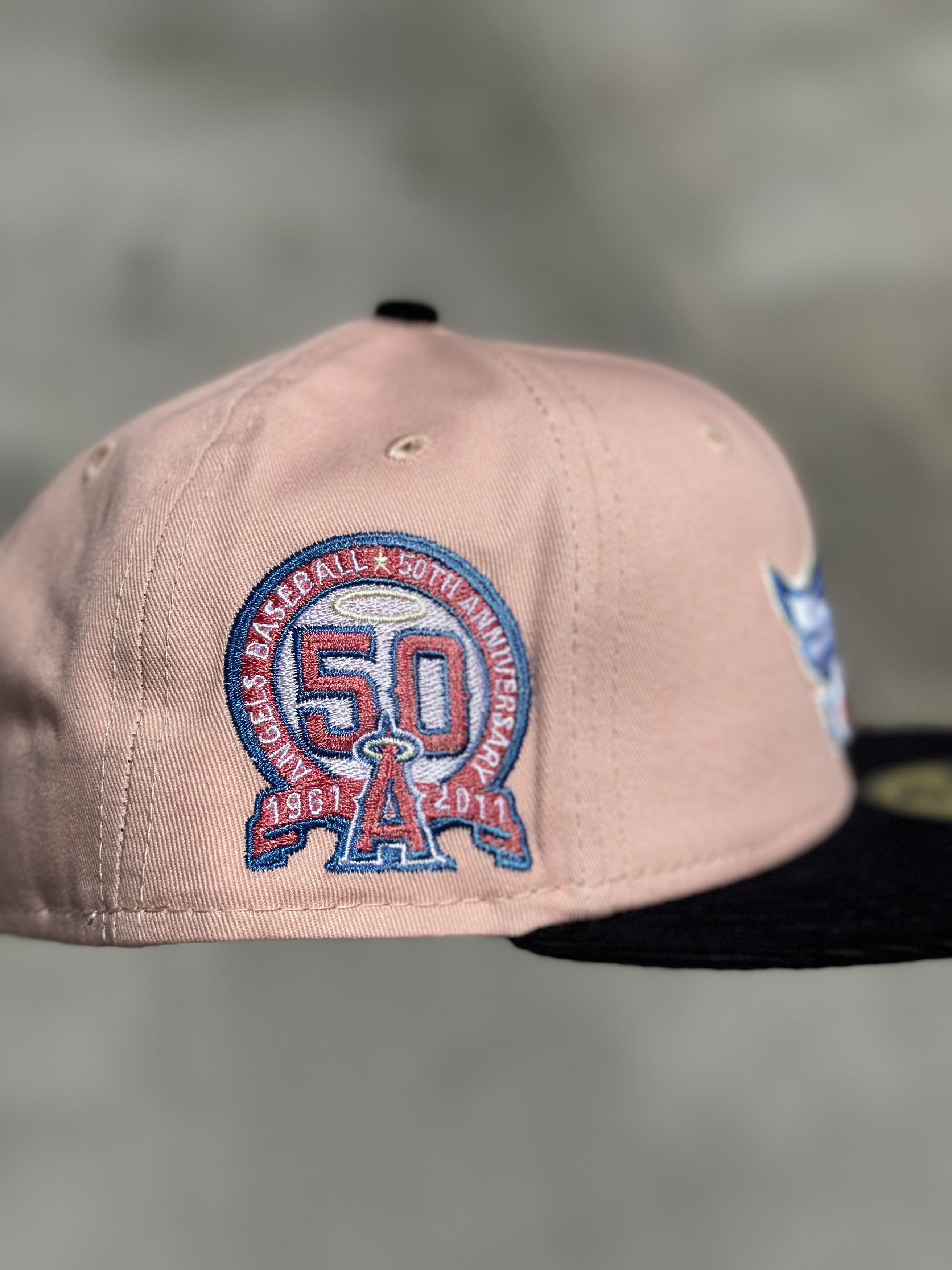 New Era 7 1/4 Anaheim Angels 50th Anniversary Fitted Size ONE SIZE - 2 Thumbnail