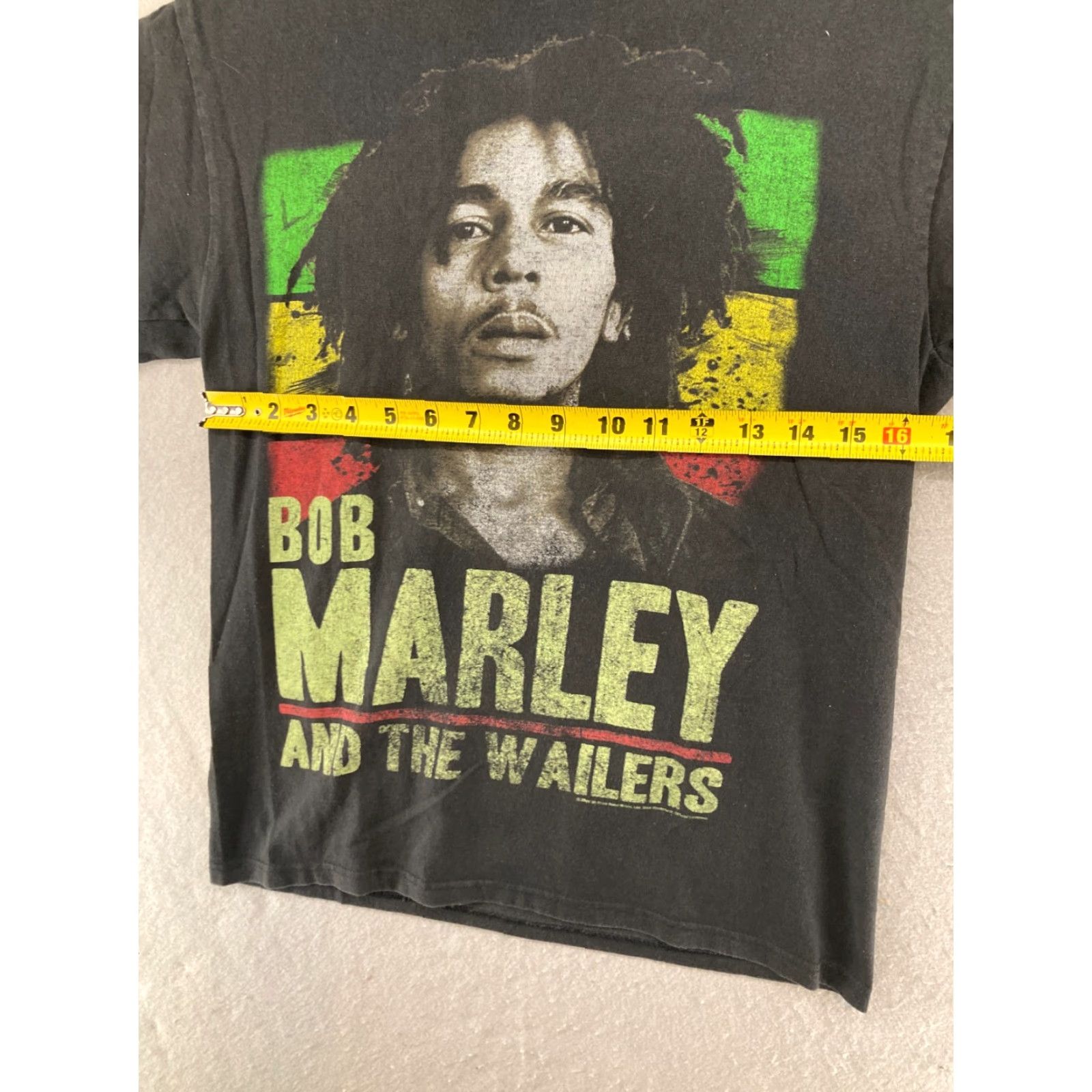 Vintage Bob Marley And The Wailers Band Tee Small Black Reggae Shirt Size US S / EU 44-46 / 1 - 3 Thumbnail